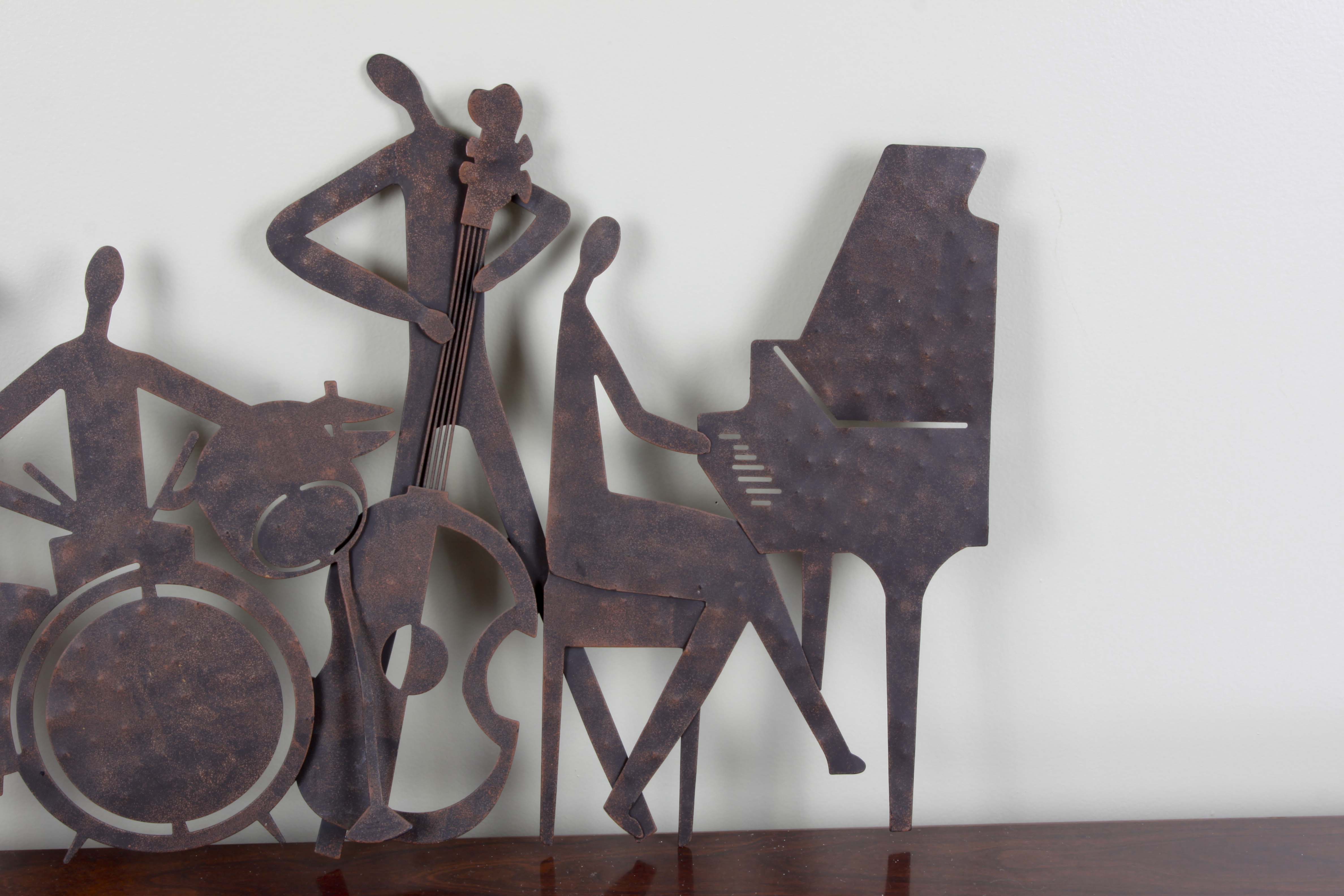 Group of Metal Wall Scultpures