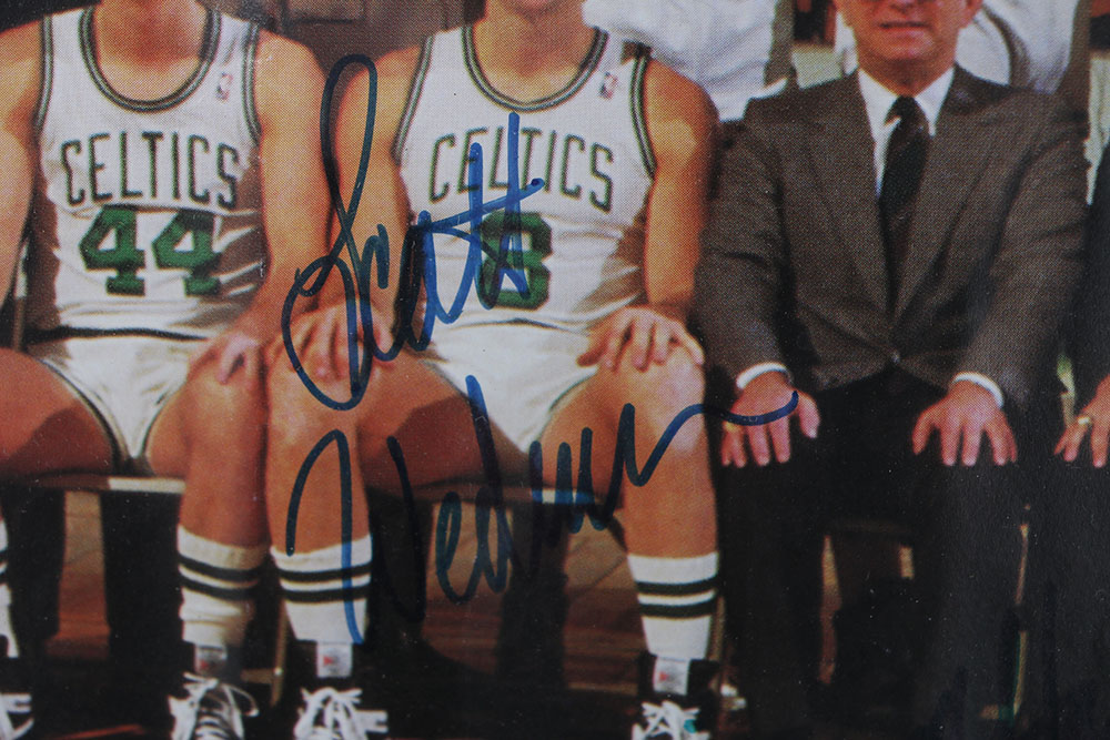 1986-1987 Boston Celtics Signed Team Picture