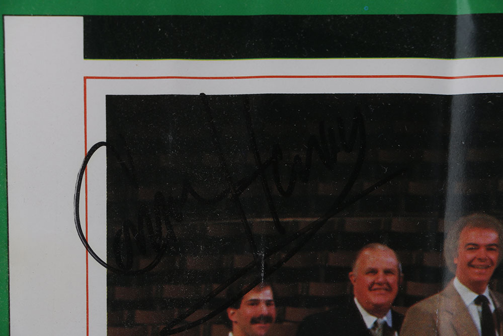 1986-1987 Boston Celtics Signed Team Picture