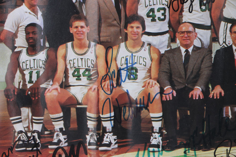 1986-1987 Boston Celtics Signed Team Picture