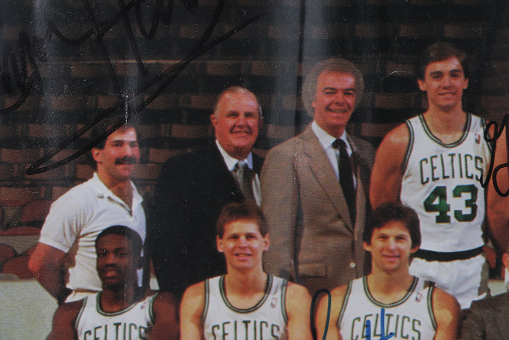 1986-1987 Boston Celtics Signed Team Picture