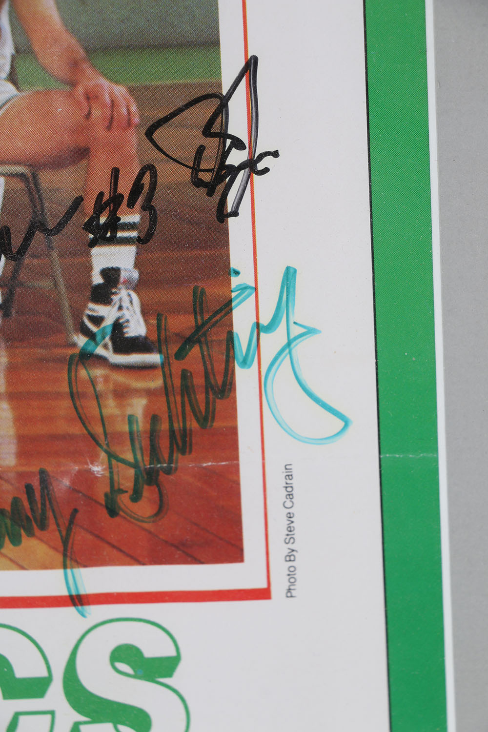 1986-1987 Boston Celtics Signed Team Picture