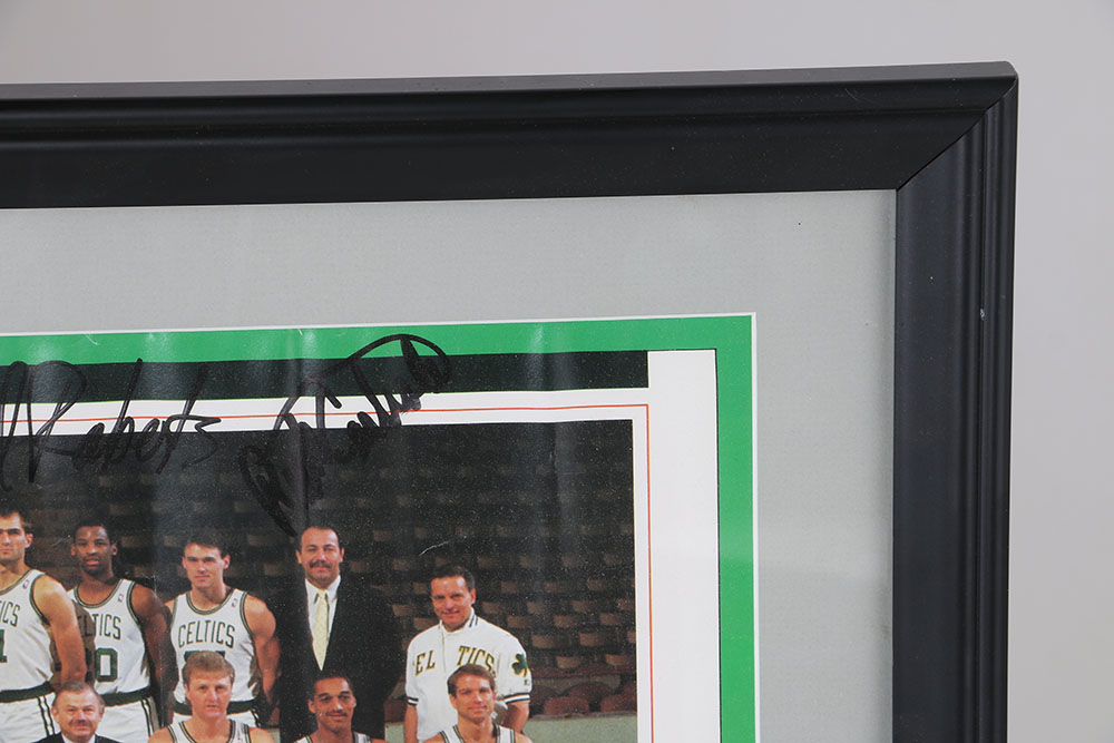 1986-1987 Boston Celtics Signed Team Picture