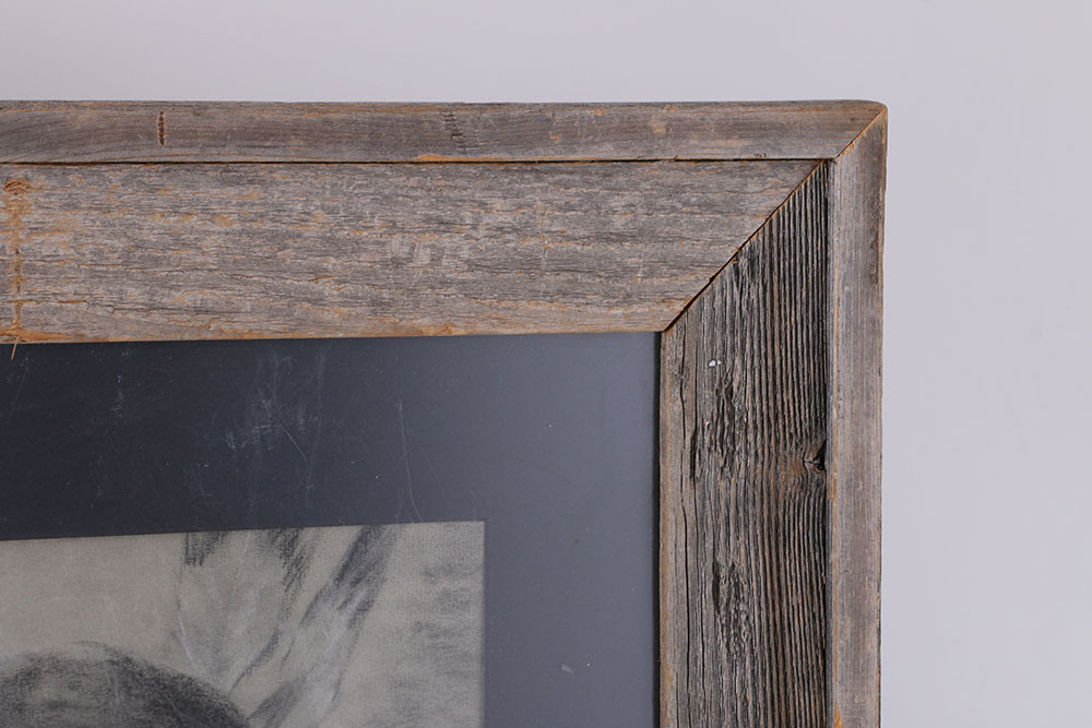 R. Schultz Original Signed Native American Inspired Drawing "White Cloud"