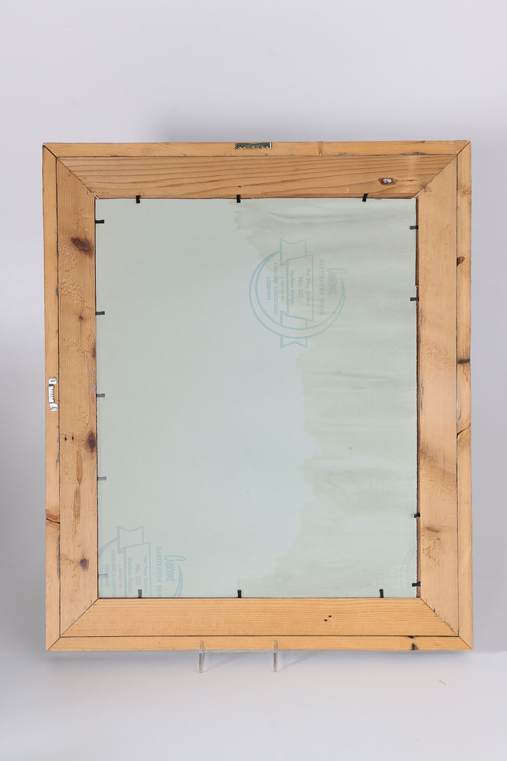 R. Schultz Original Signed Native American Inspired Drawing "White Cloud"