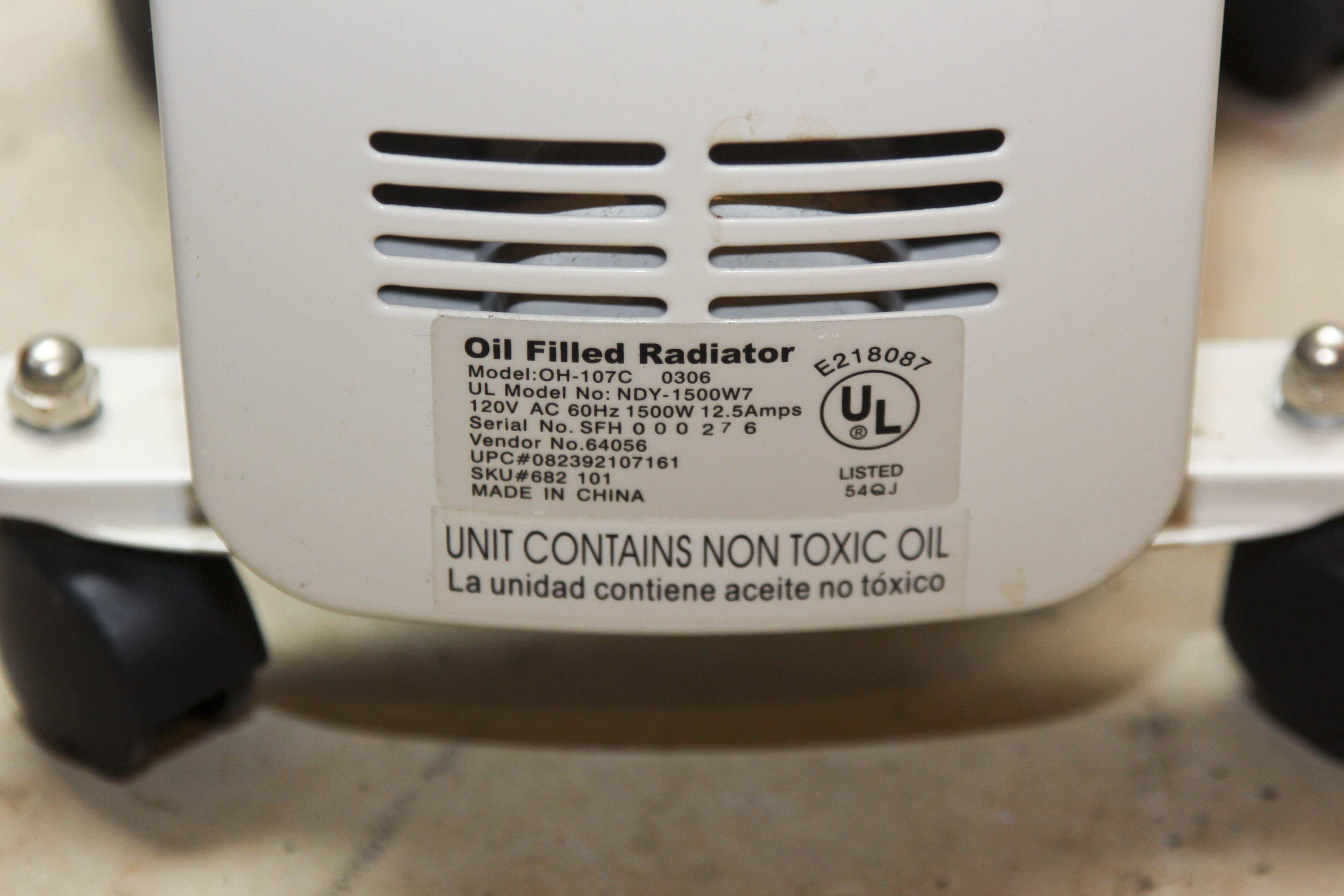 Pair of Radiator Style Heaters