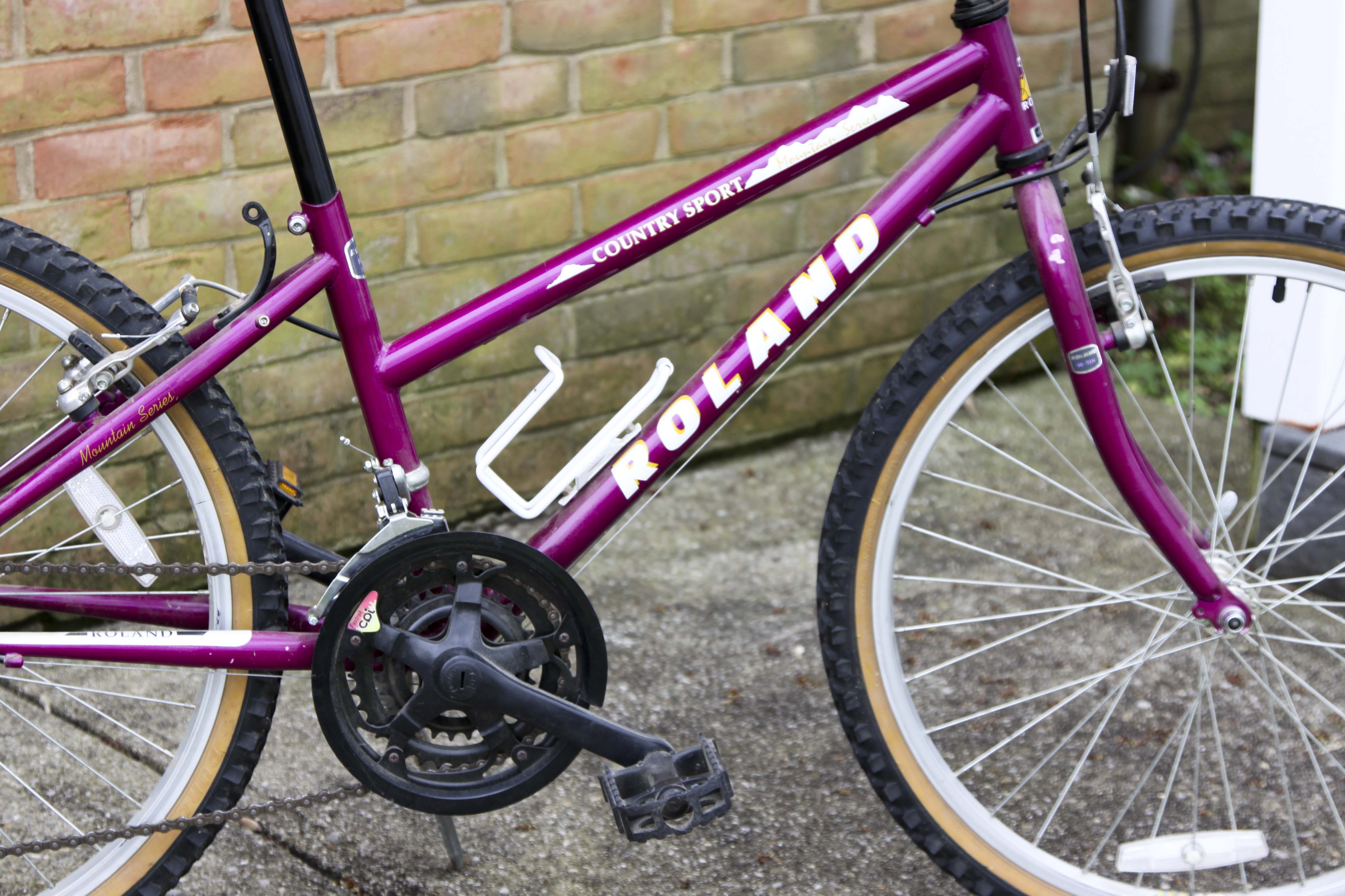 A Roland Women's Bicycle and a Men's Trek 7500 Bicycle