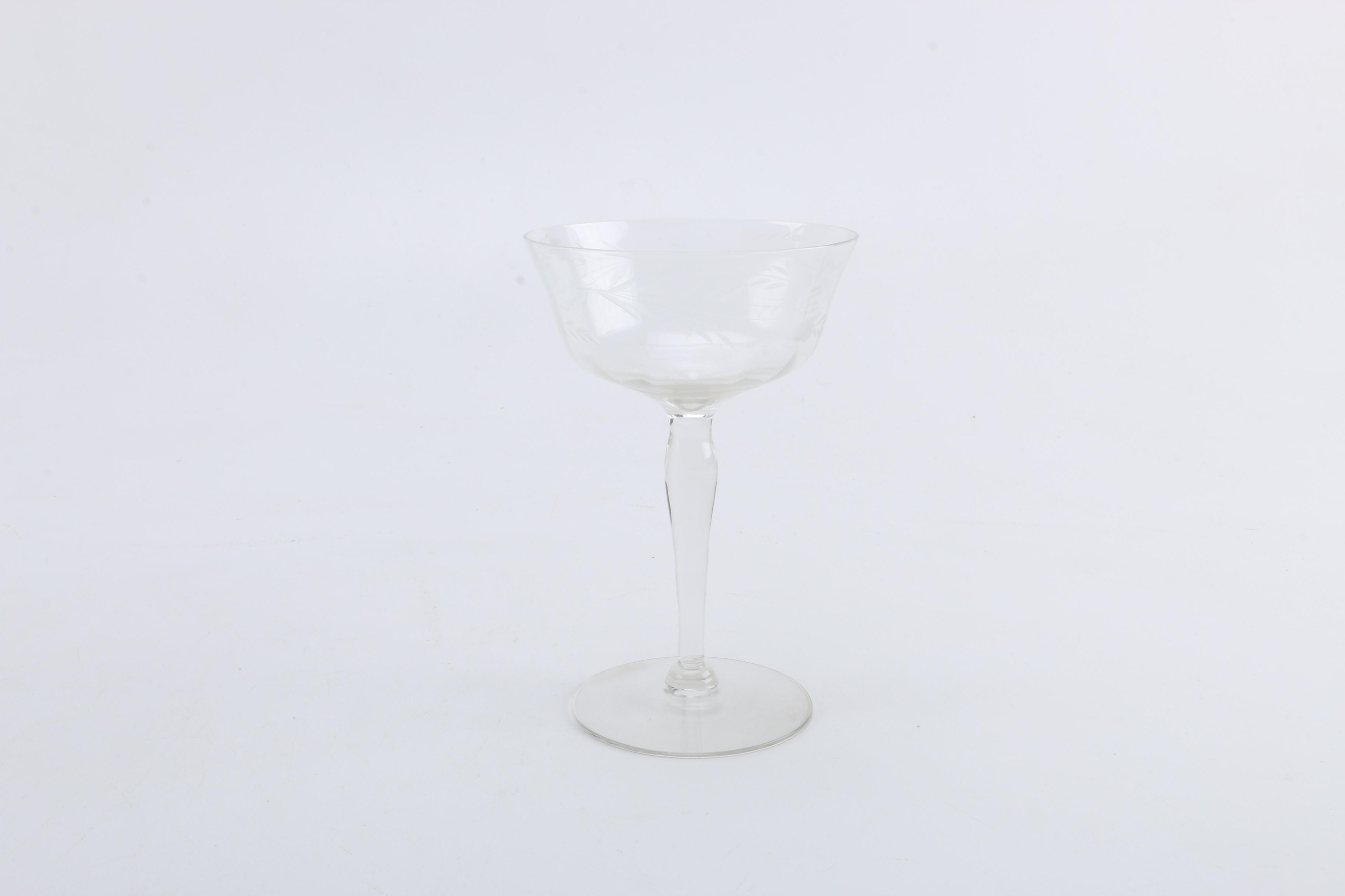 Collection of Crystal Stemware