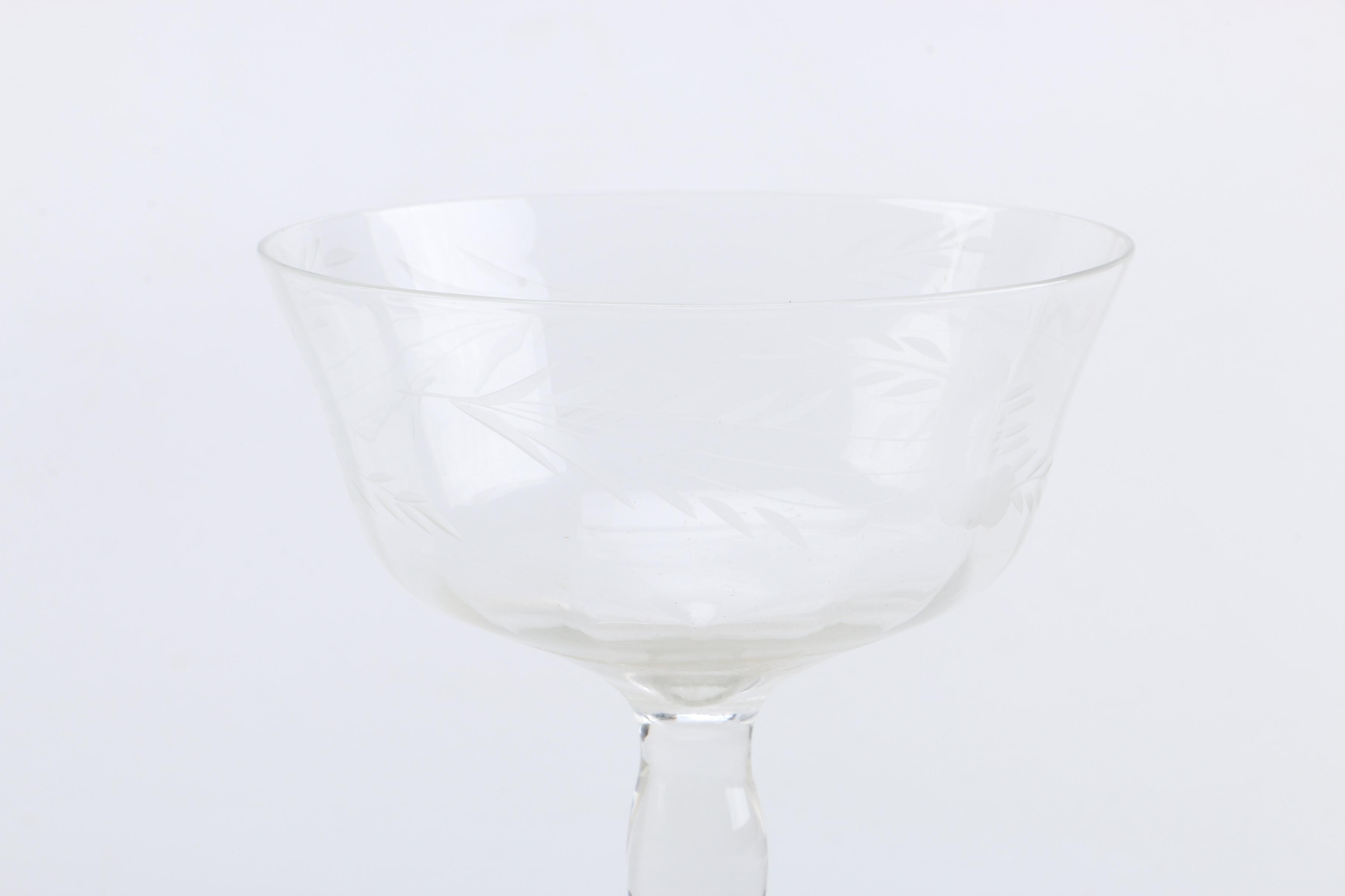 Collection of Crystal Stemware
