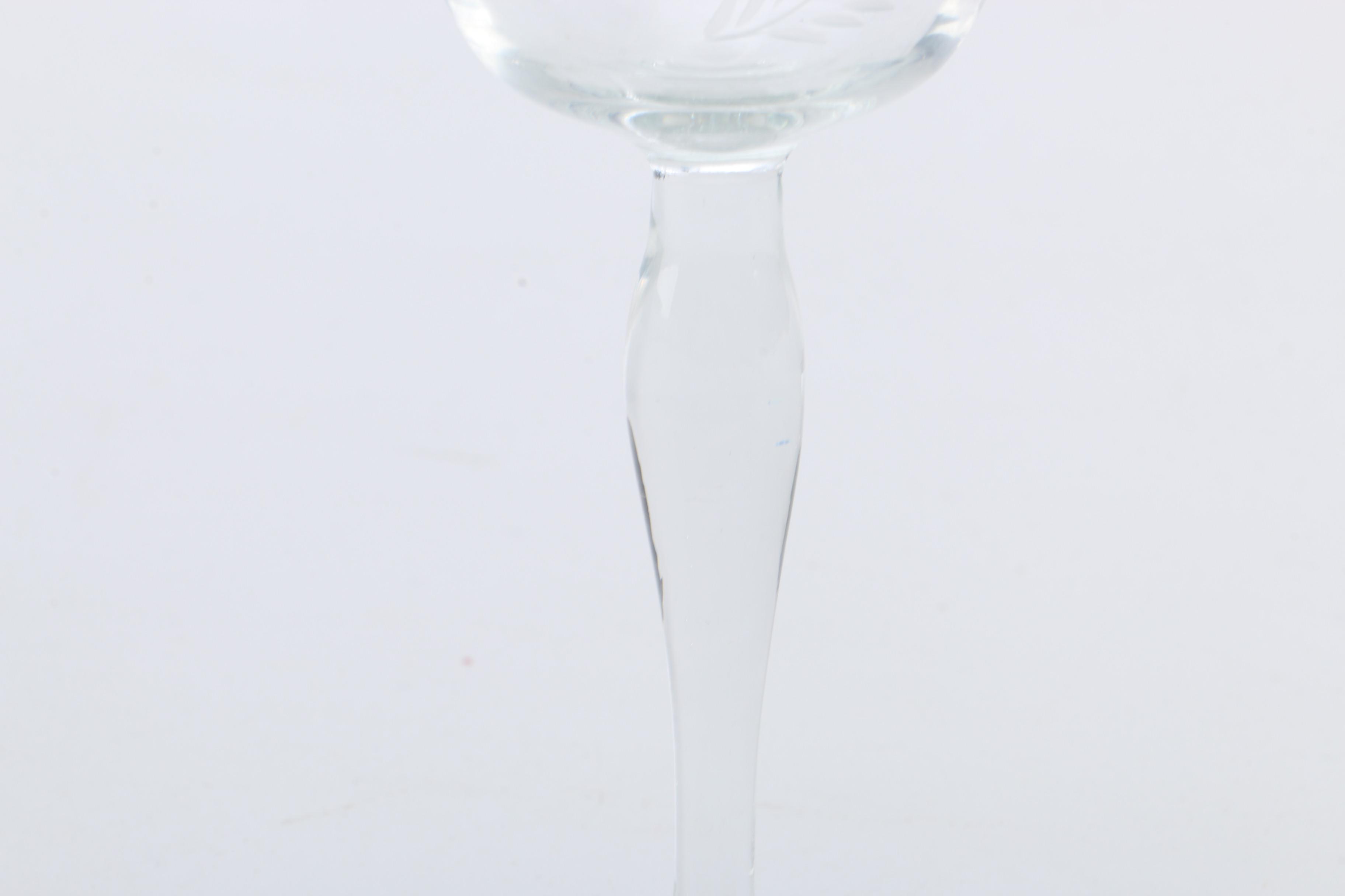 Collection of Crystal Stemware