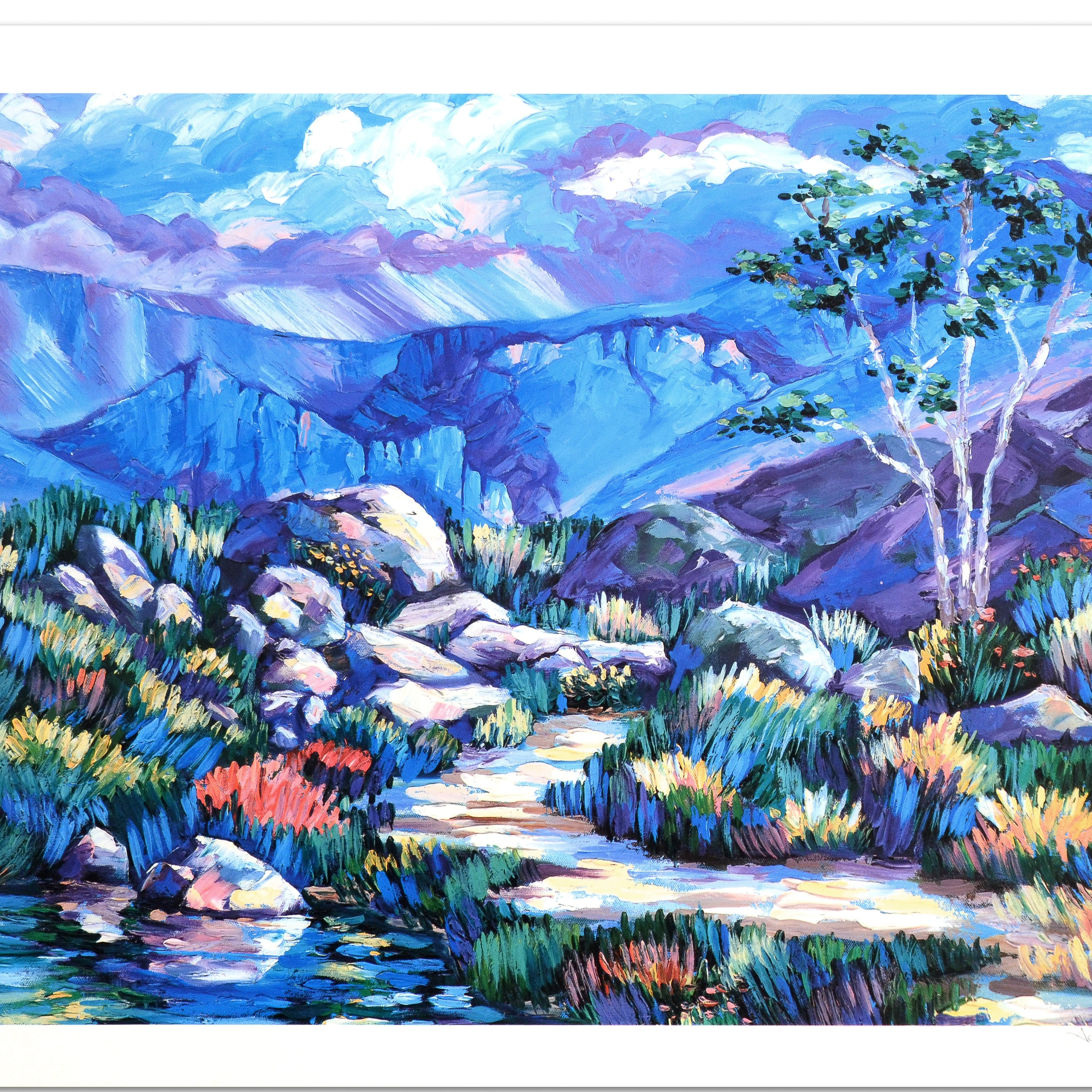 Adam Limited Edition Offset Lithograph on Paper "Un Lugar Privado"