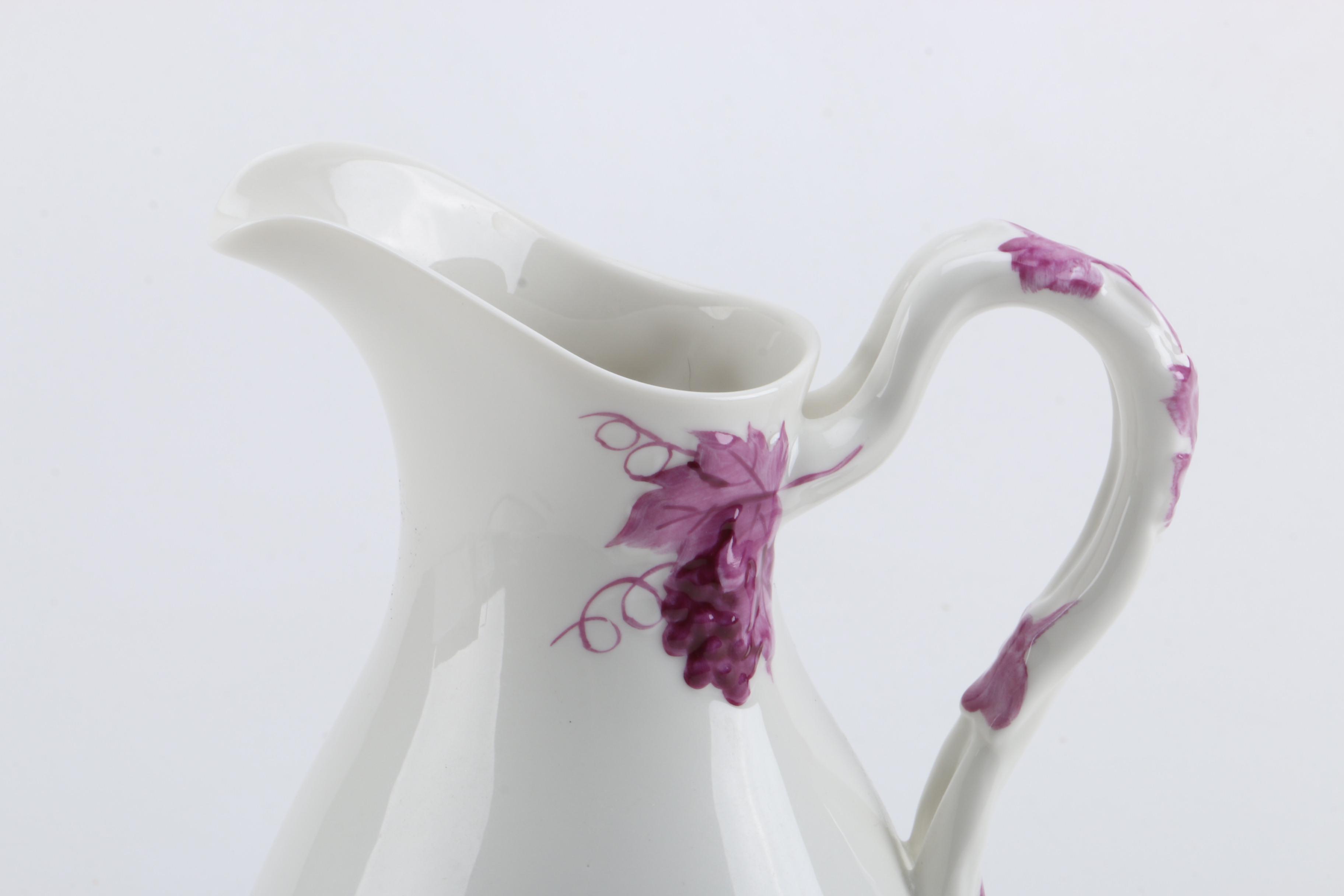 Boehm Porcelain Pitcher