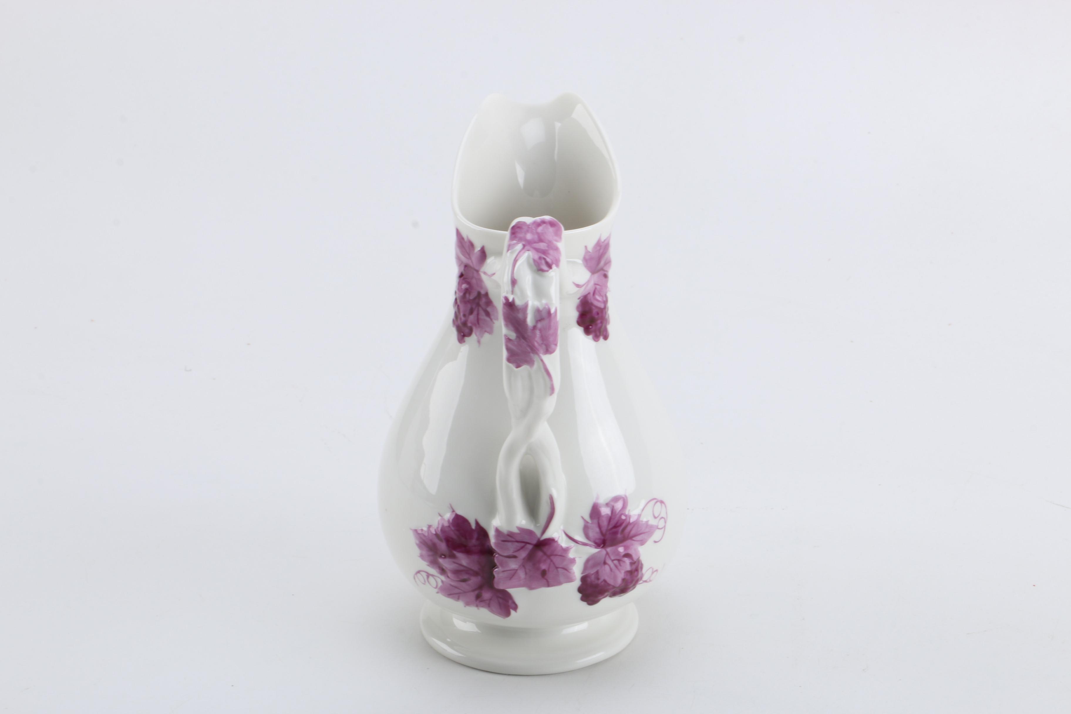 Boehm Porcelain Pitcher