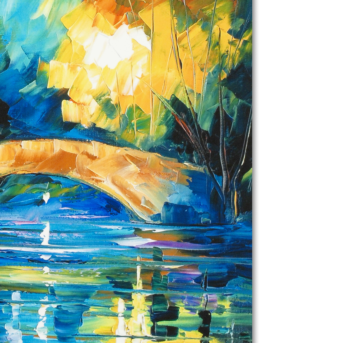Leonid Afremov Giclée on Gallery Wrapped Canvas "Perfect Night"