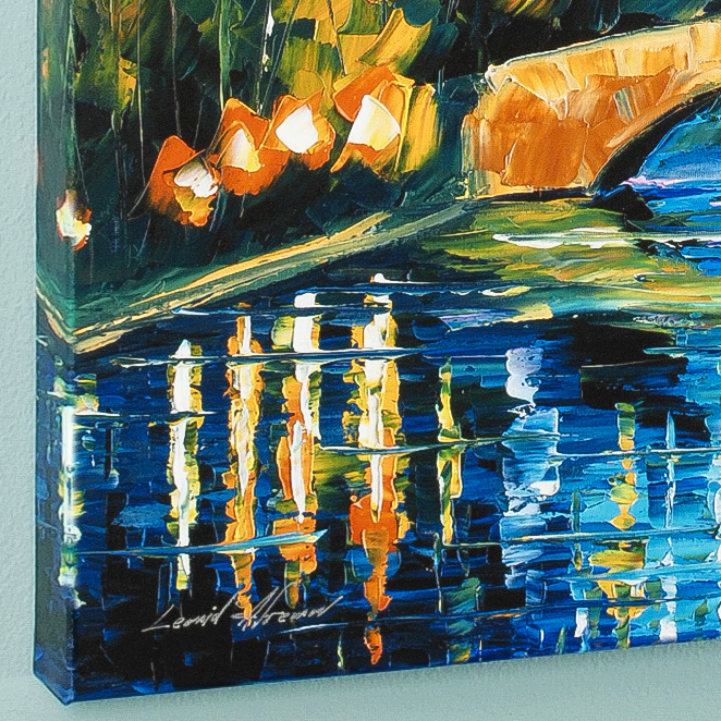 Leonid Afremov Giclée on Gallery Wrapped Canvas "Perfect Night"