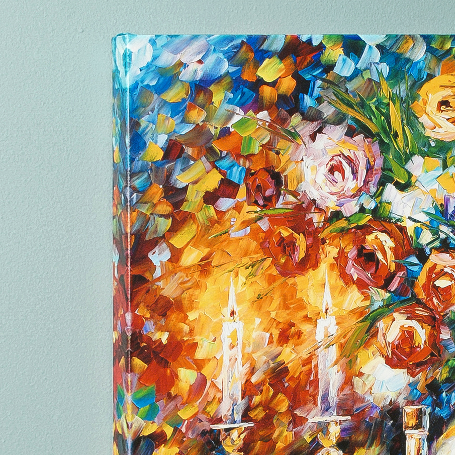 Leonid Afremov Limited Edition Giclée on Gallery Wrapped Canvas "Shabbat"