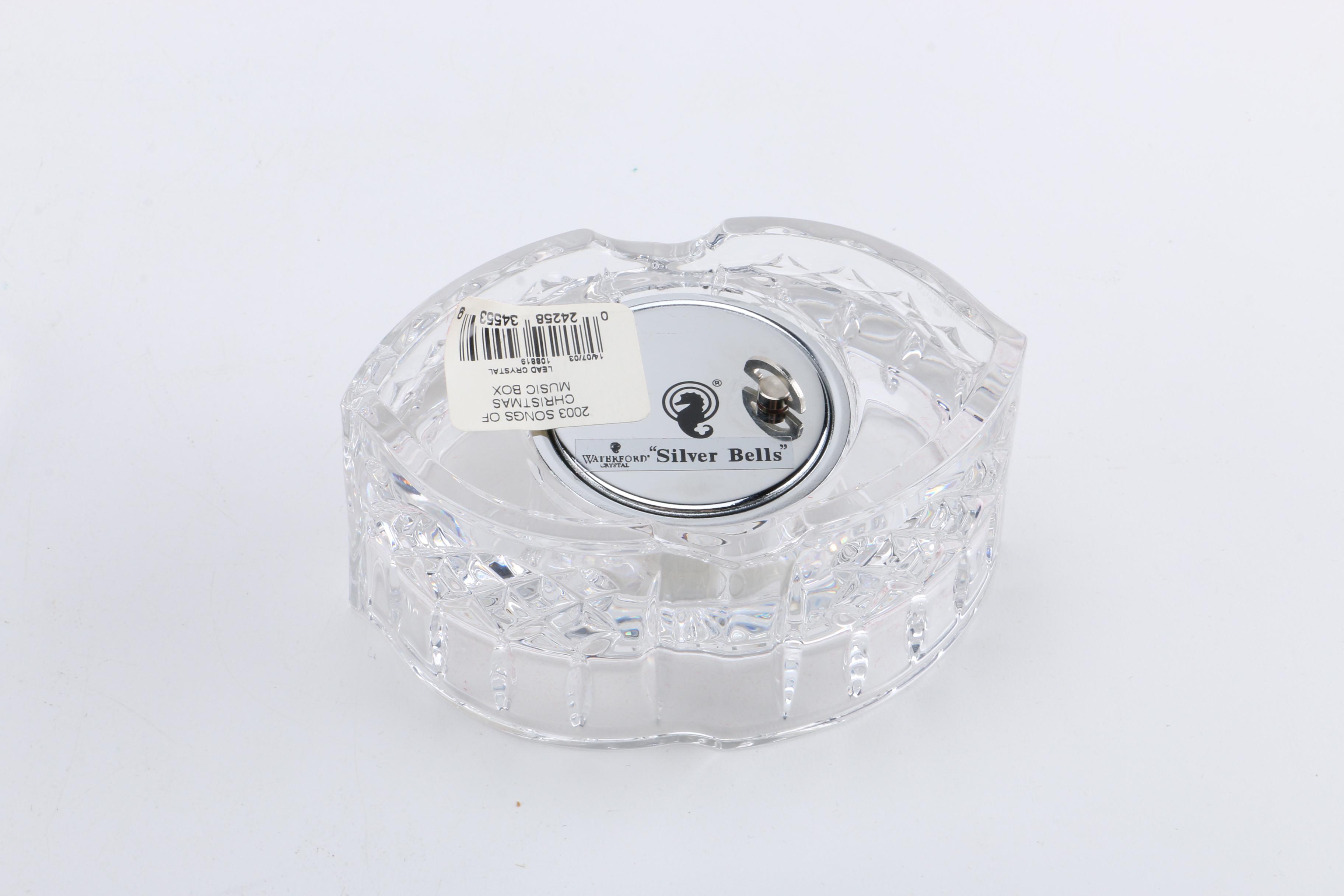 Waterford "Silver Bells" Music Box