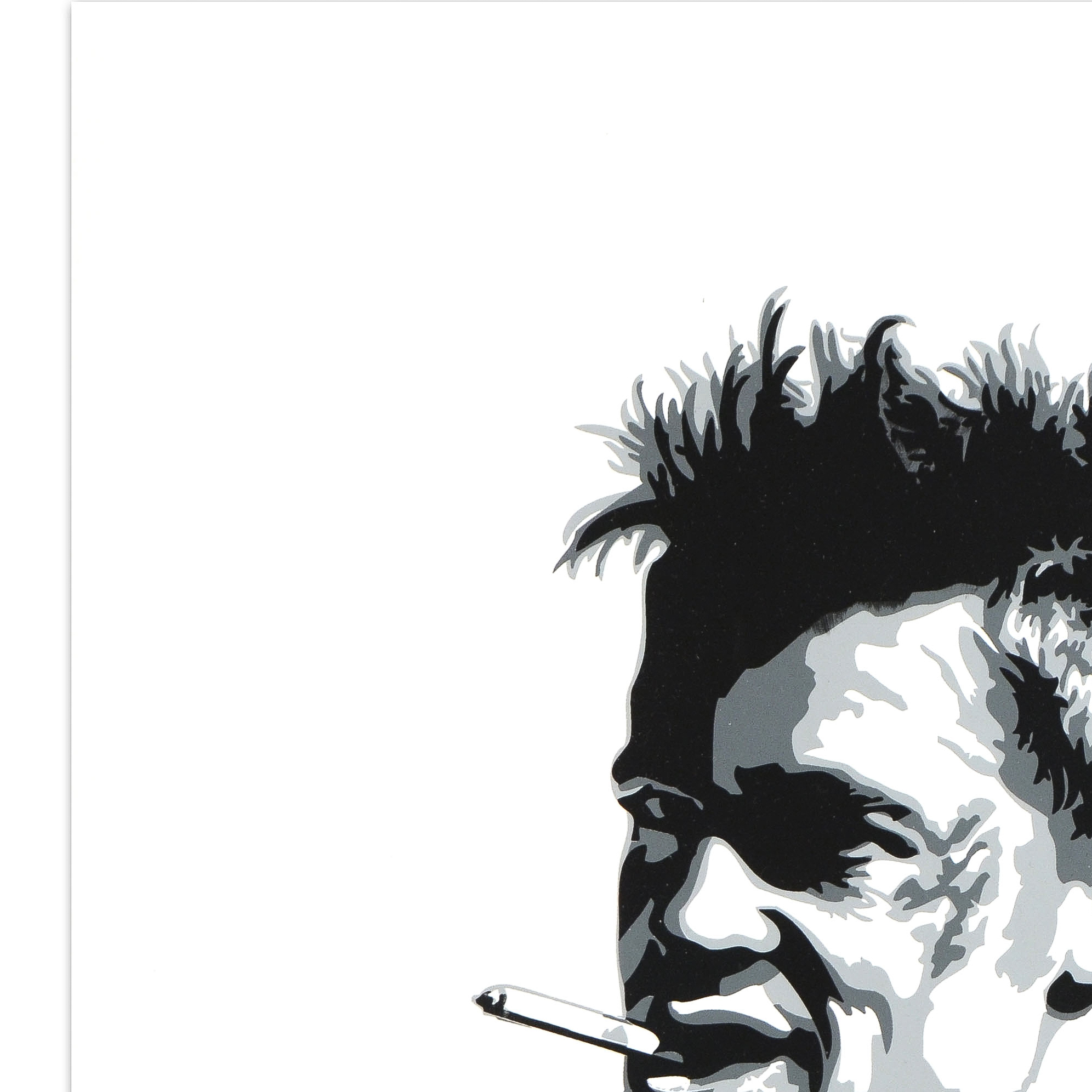 Padhia Avocado Limited Edition Serigraph on Paper "Love Me Anyways"