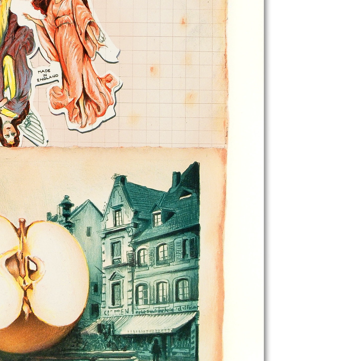 Arie Azene Limited Edition Lithograph on Paper "Family Album"