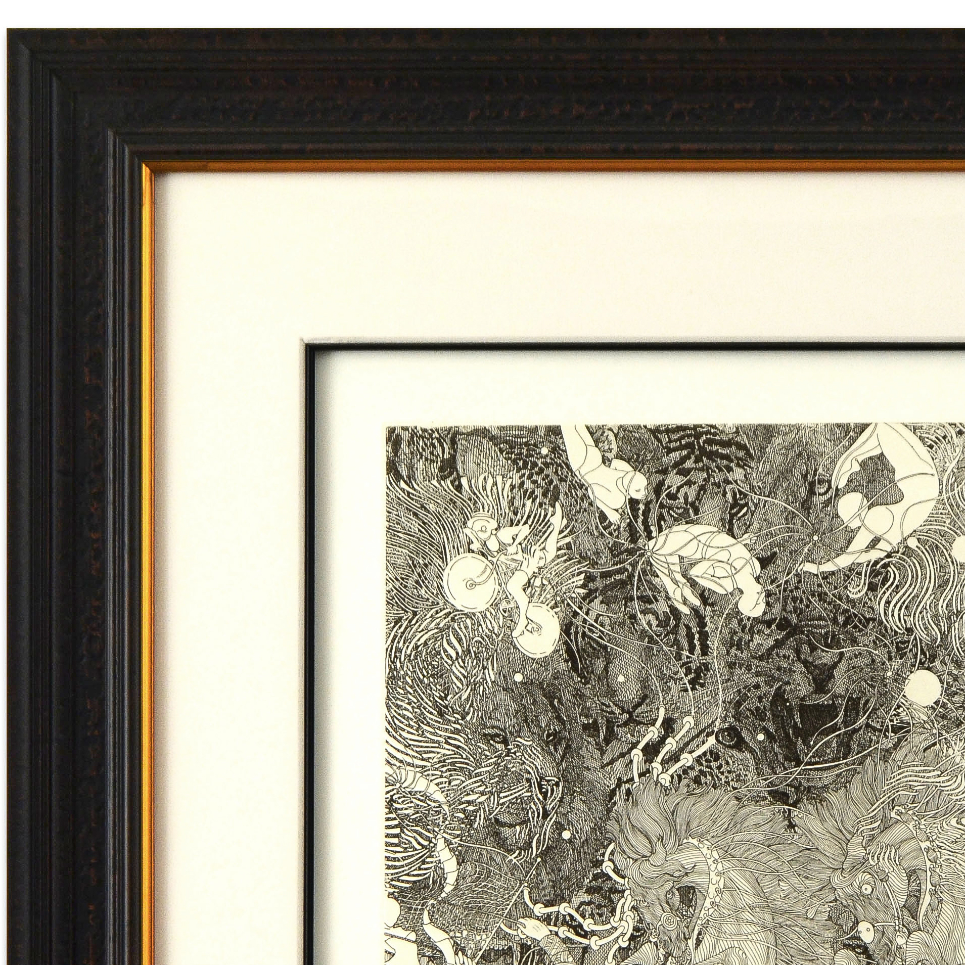 Guillaume Azoulay "Le Cirque" Framed Limited Edition Etching