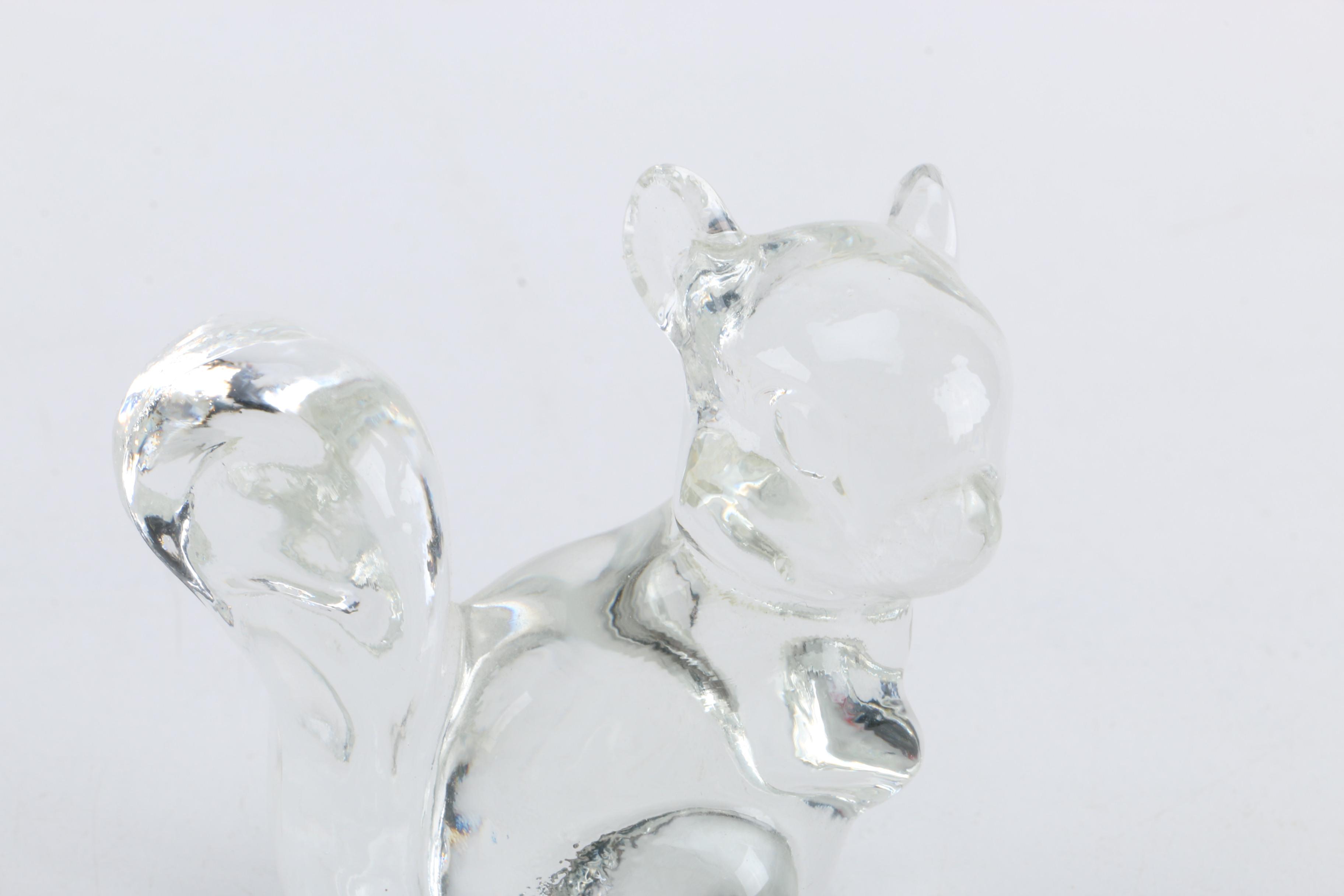 Fenton Glass Squirrel Figurine