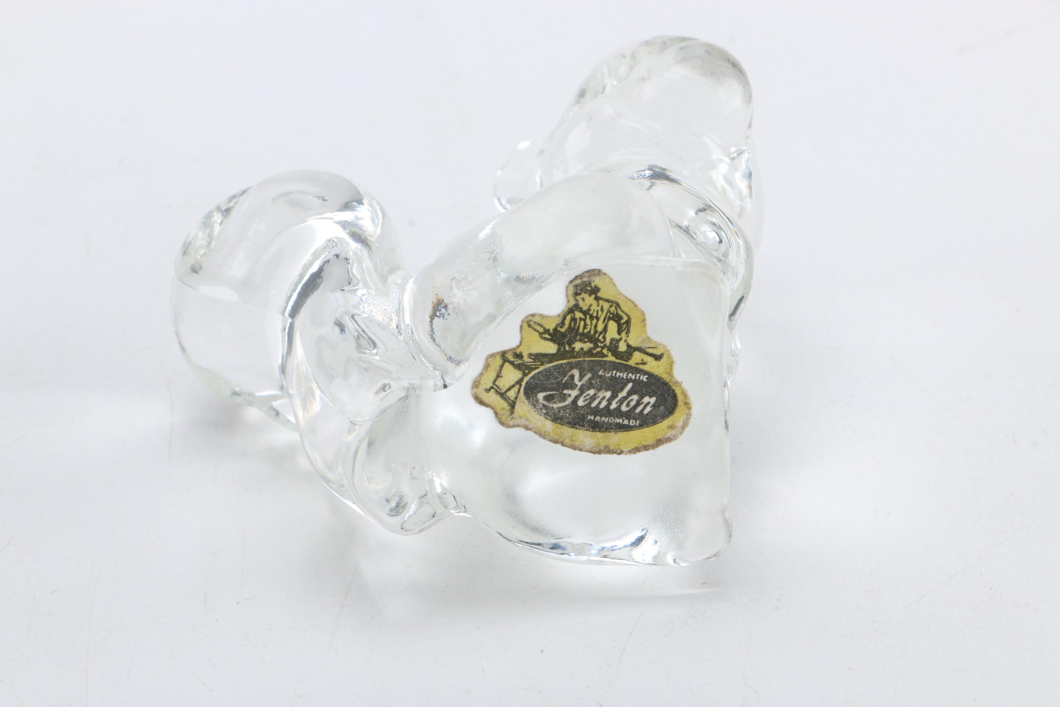 Fenton Glass Squirrel Figurine