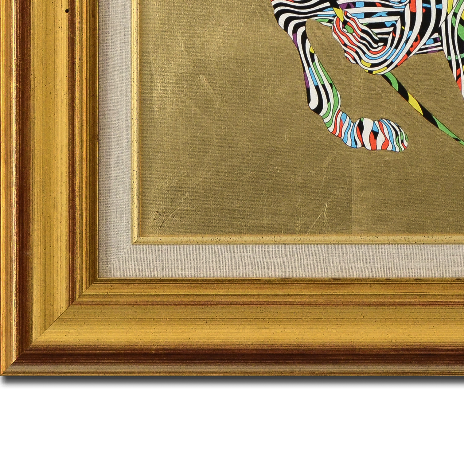 Guillaume Azoulay Limited Edition Giclée with Hand Laid Gold Leaf "El Dorado"