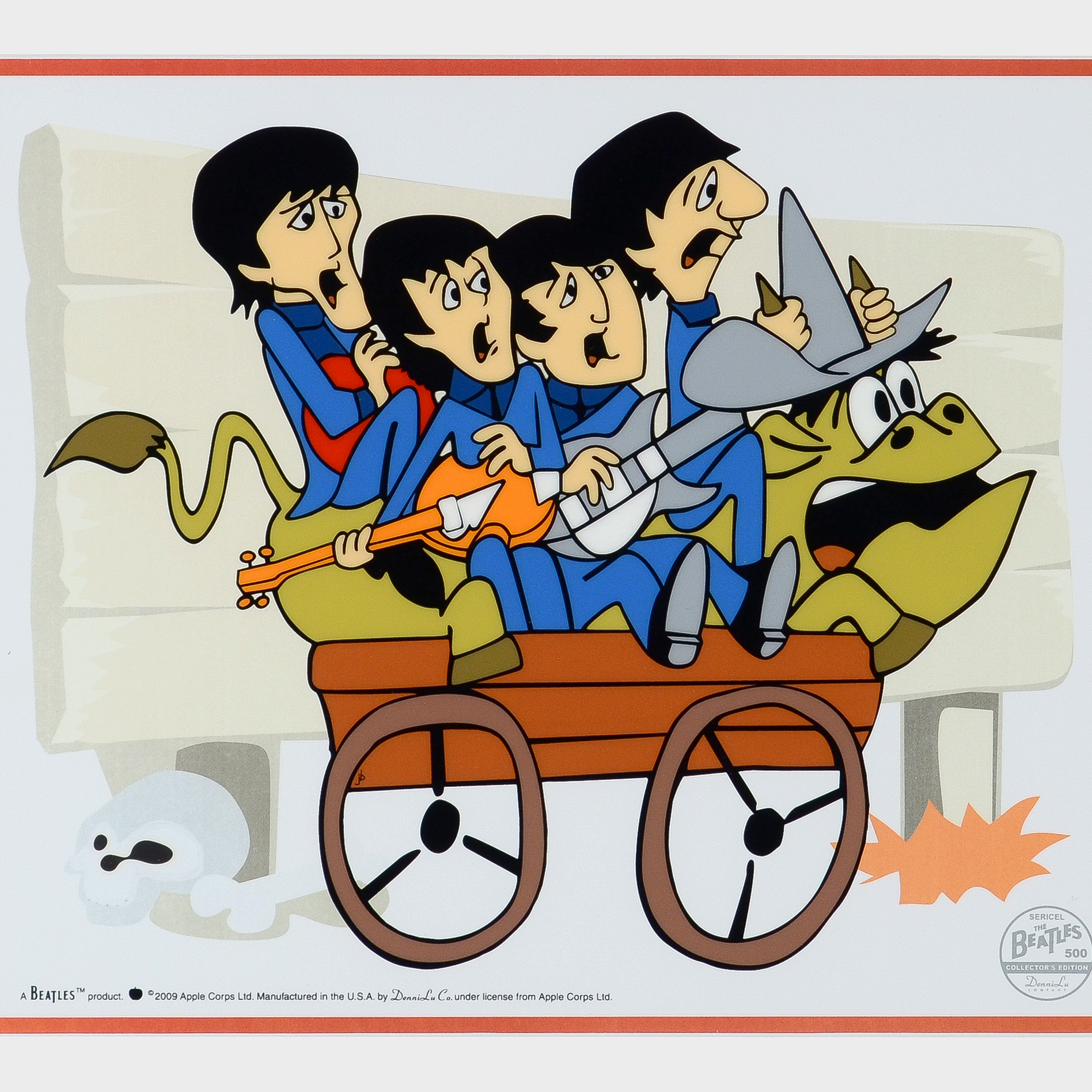 "The Beatles: Bullride" Limited Edition Sericel