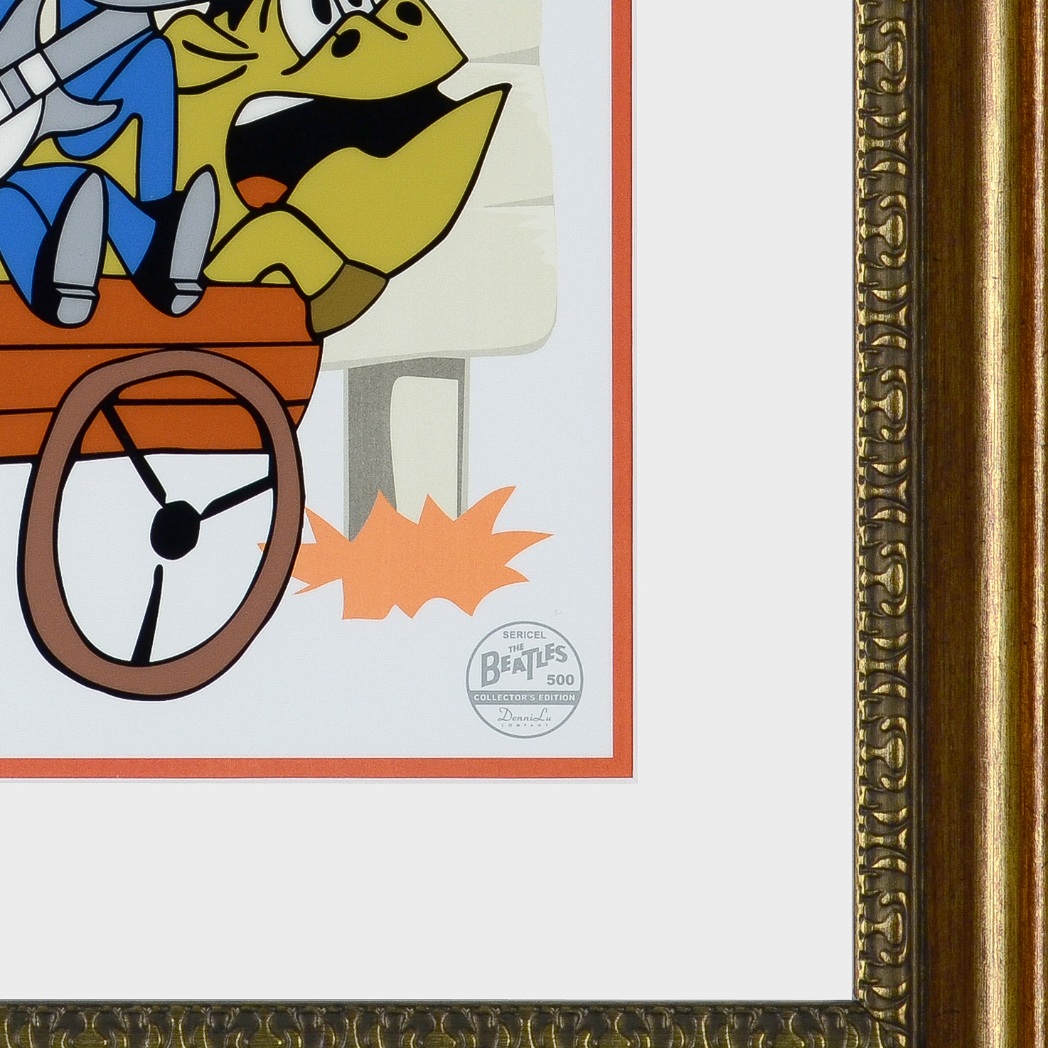 "The Beatles: Bullride" Limited Edition Sericel