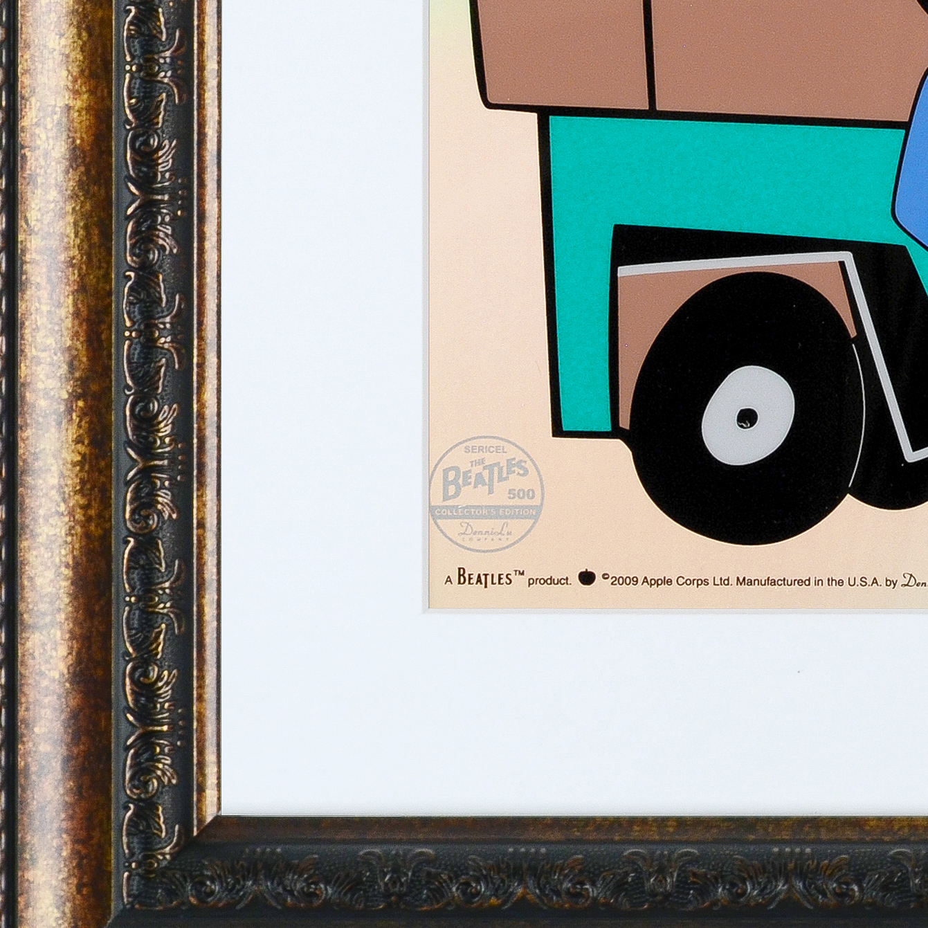 "Beatles or Bust!" Limited Edition Sericel