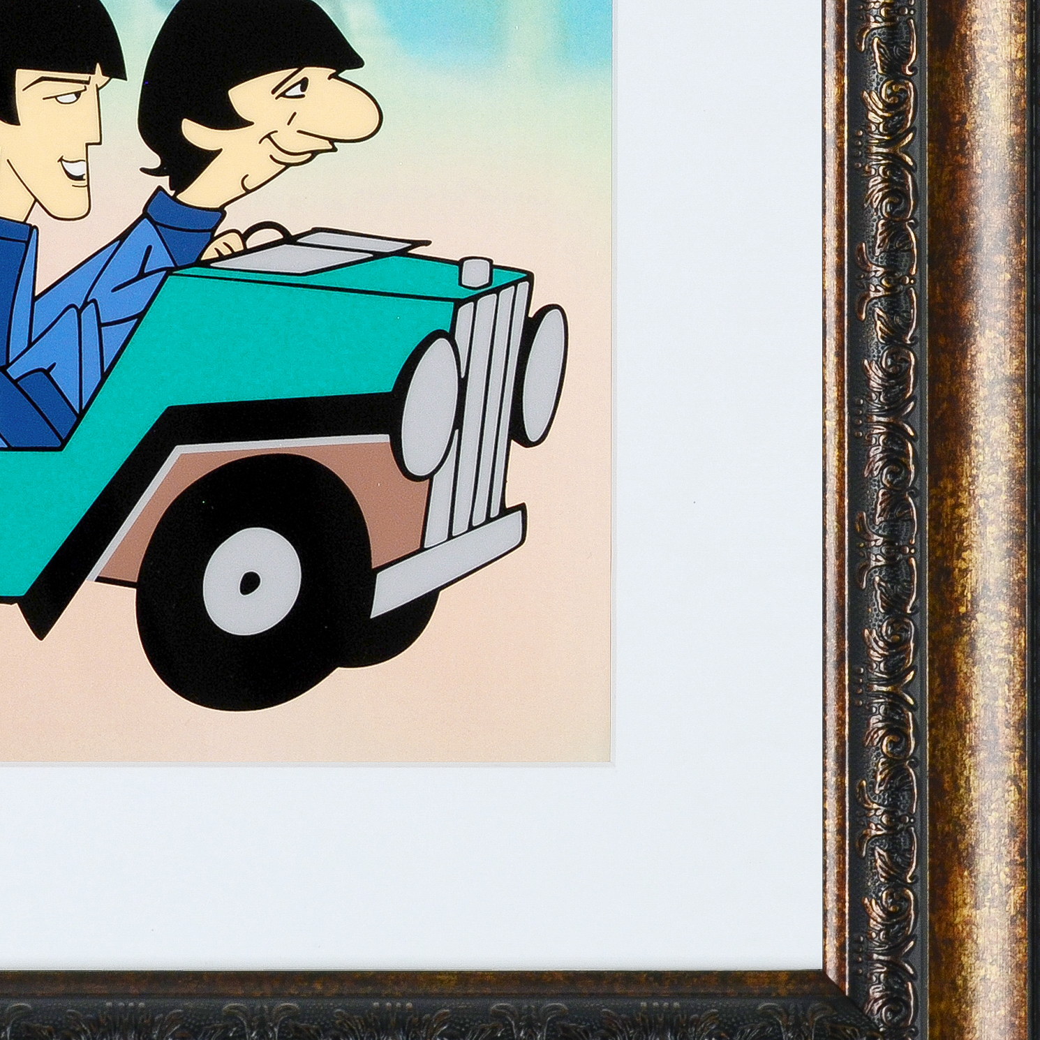 "Beatles or Bust!" Limited Edition Sericel