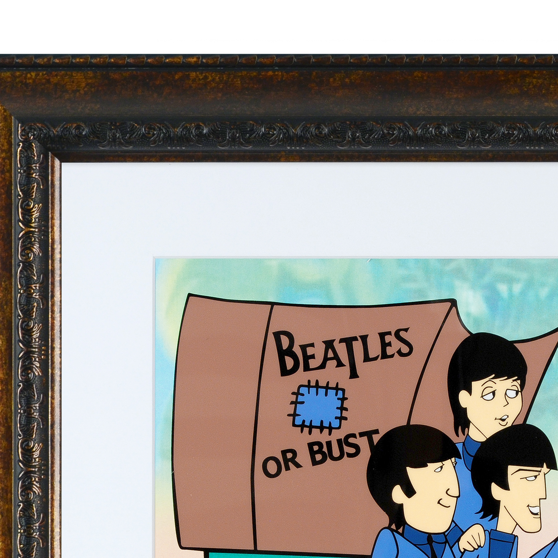 "Beatles or Bust!" Limited Edition Sericel