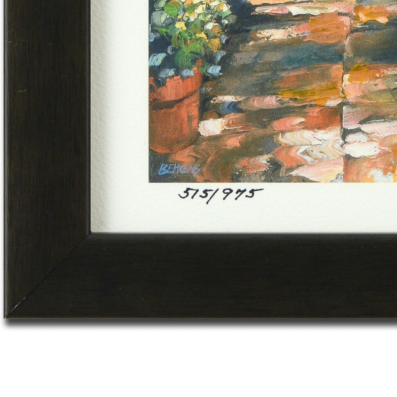 Howard Behreans Limited Edition Serigraph "Sunset Stroll"