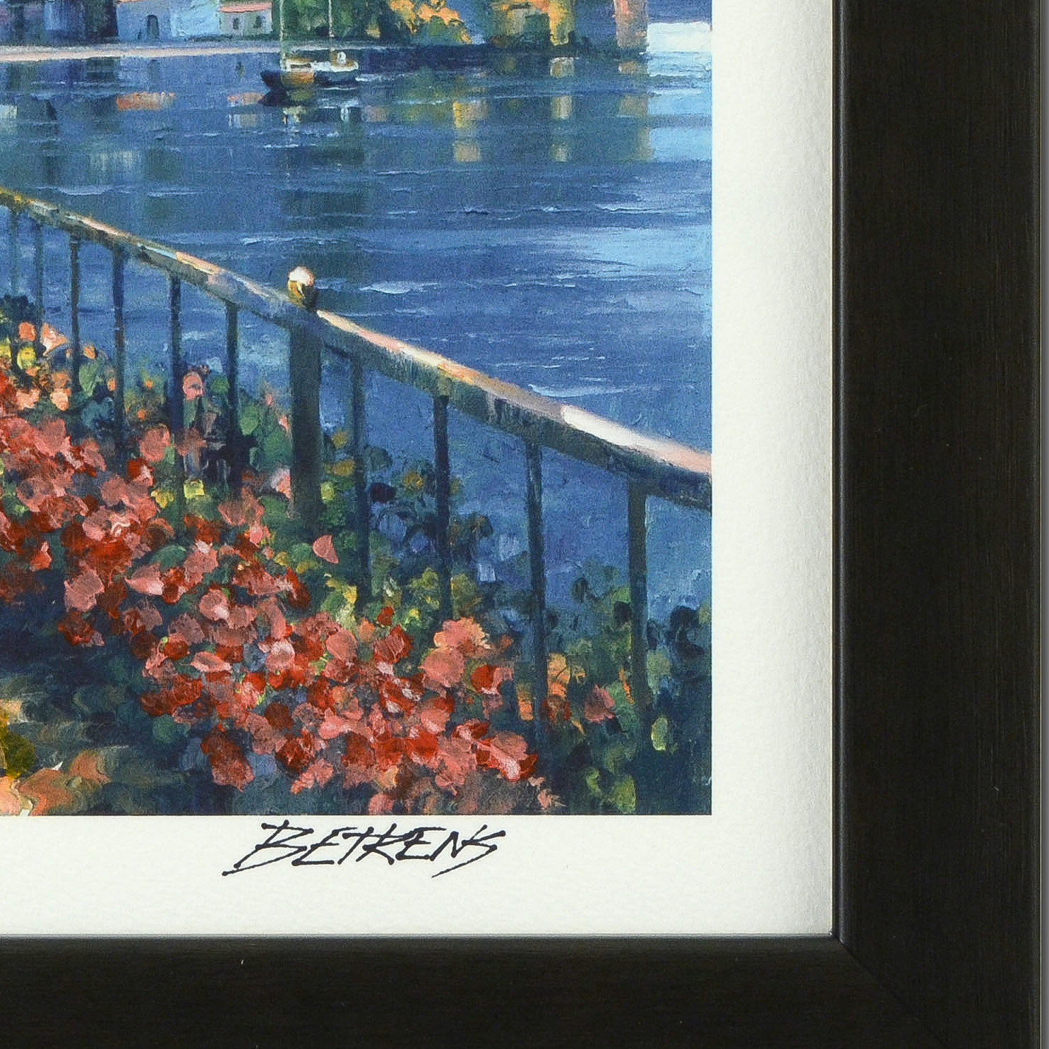 Howard Behreans Limited Edition Serigraph "Sunset Stroll"