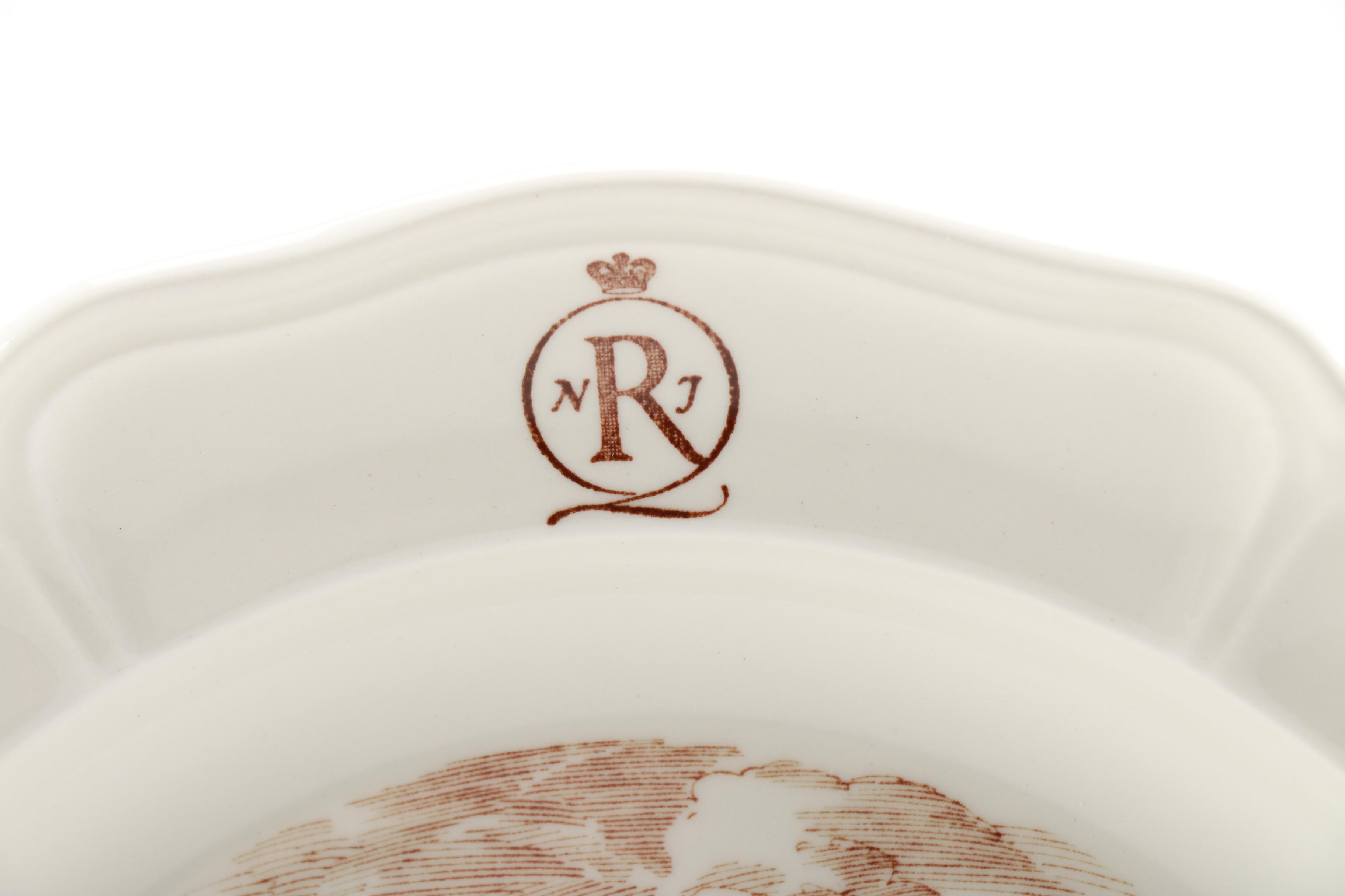 Decorative Porcelain and Earthenware Plates Featuring Wedgwood