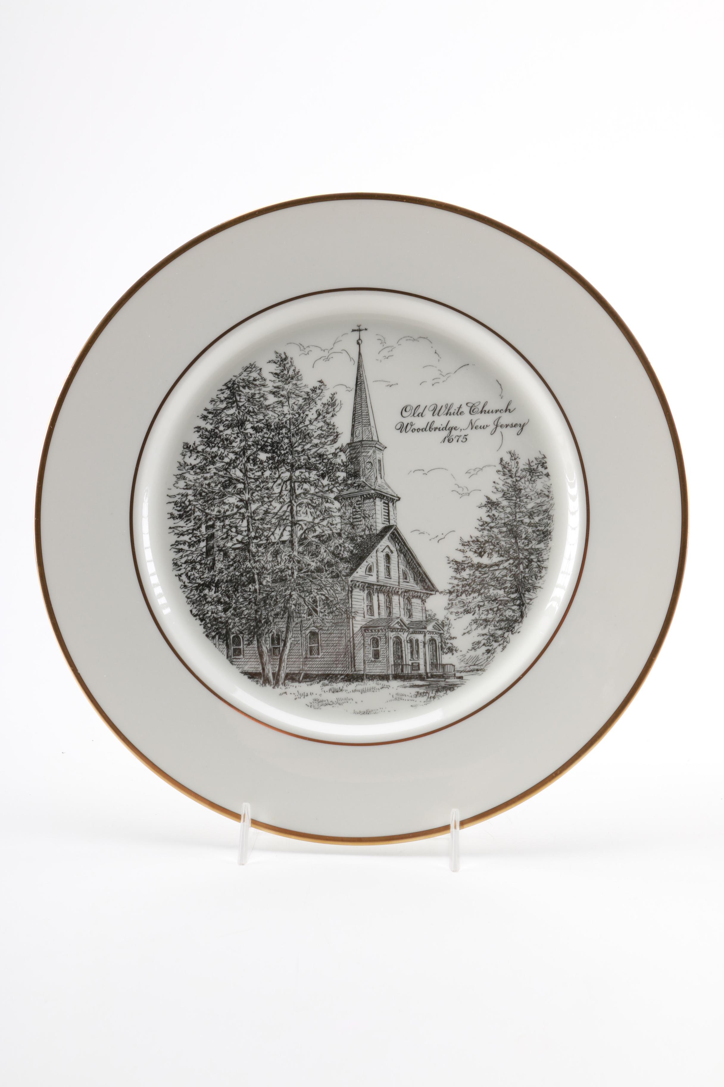 Decorative Porcelain and Earthenware Plates Featuring Wedgwood