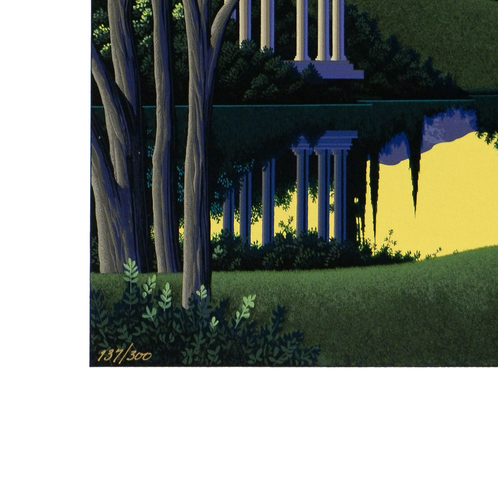 Jim Buckels Signed Limited Edition Serigraph "Vespertina"