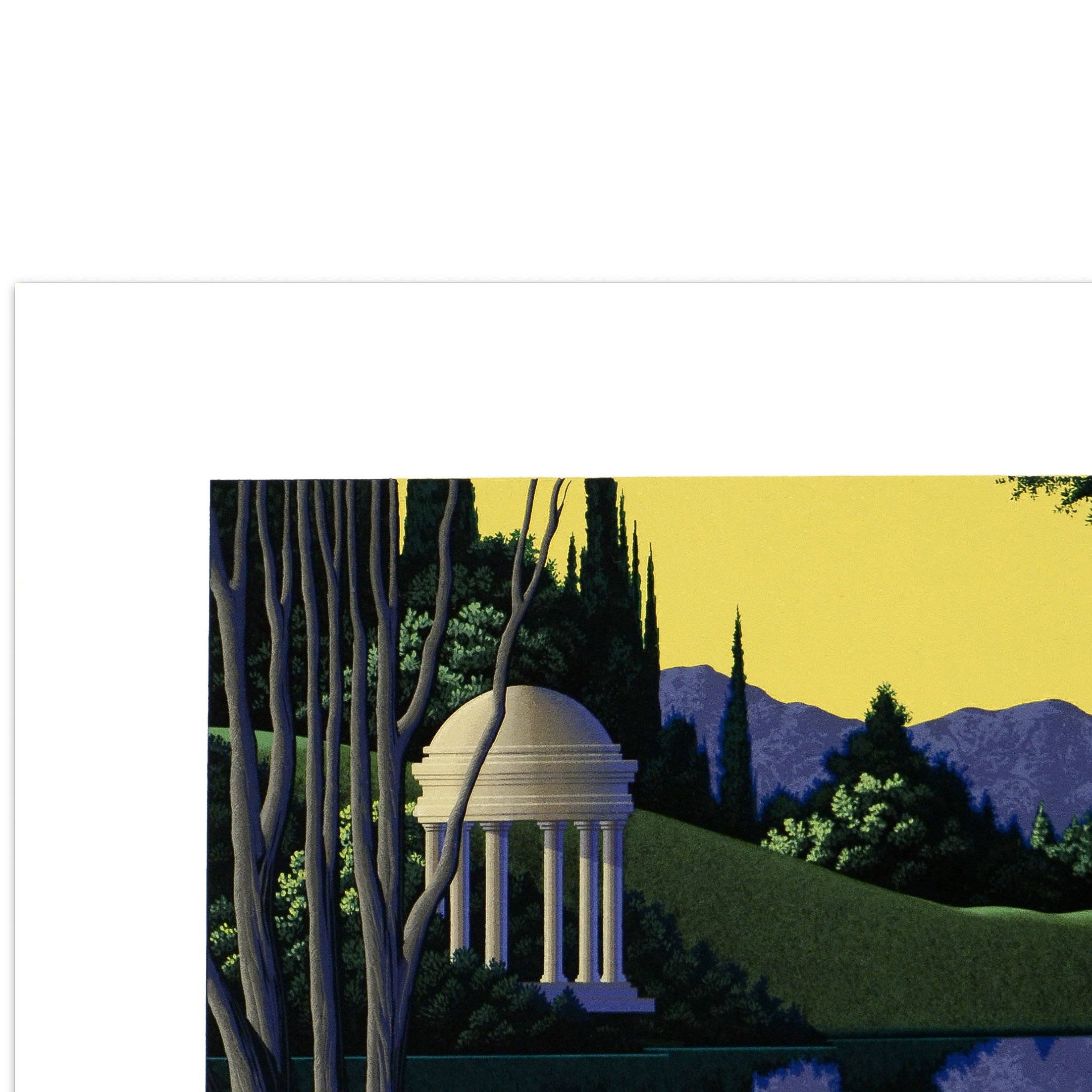 Jim Buckels Signed Limited Edition Serigraph "Vespertina"