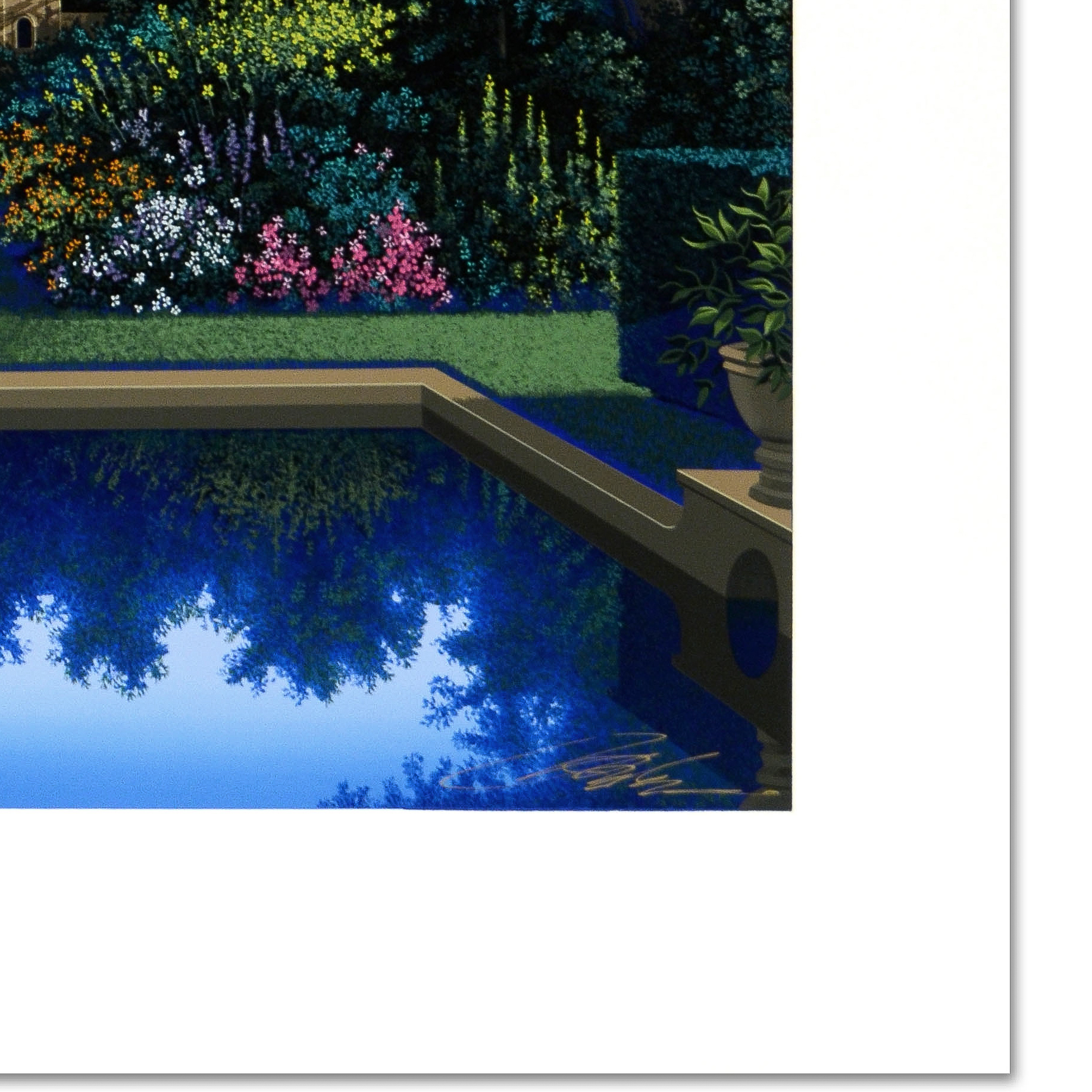 Jim Buckels Signed Limited Edition Serigraph "Vale of Enna'