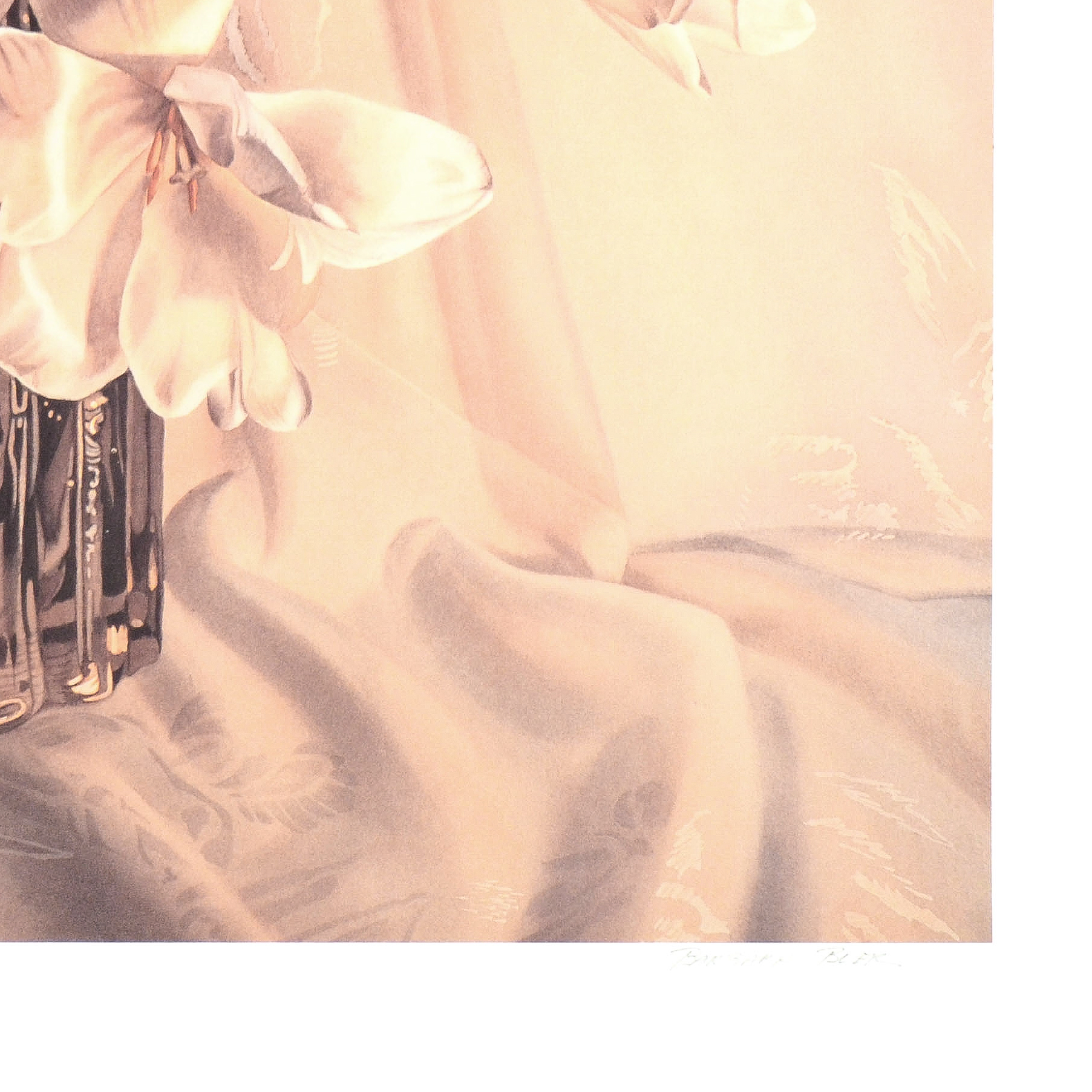 Barbara Buer Limited Edition Offset Lithograph "Tulips"