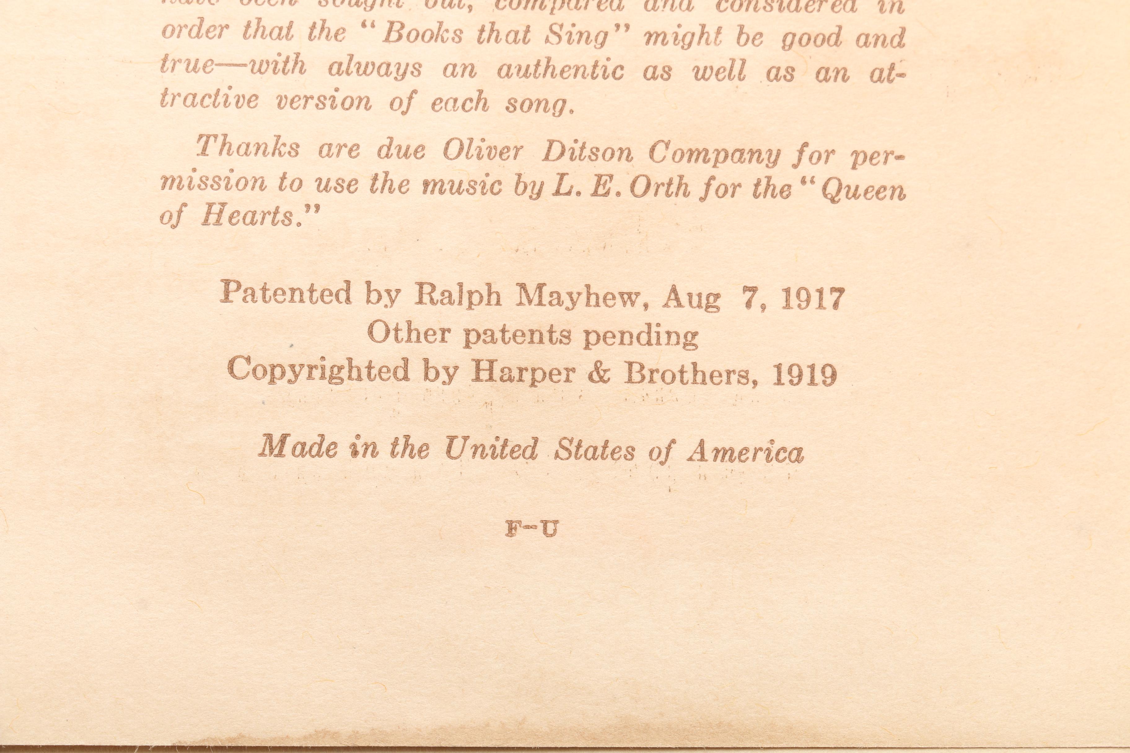 "Bubble Book" Children's Singing Books