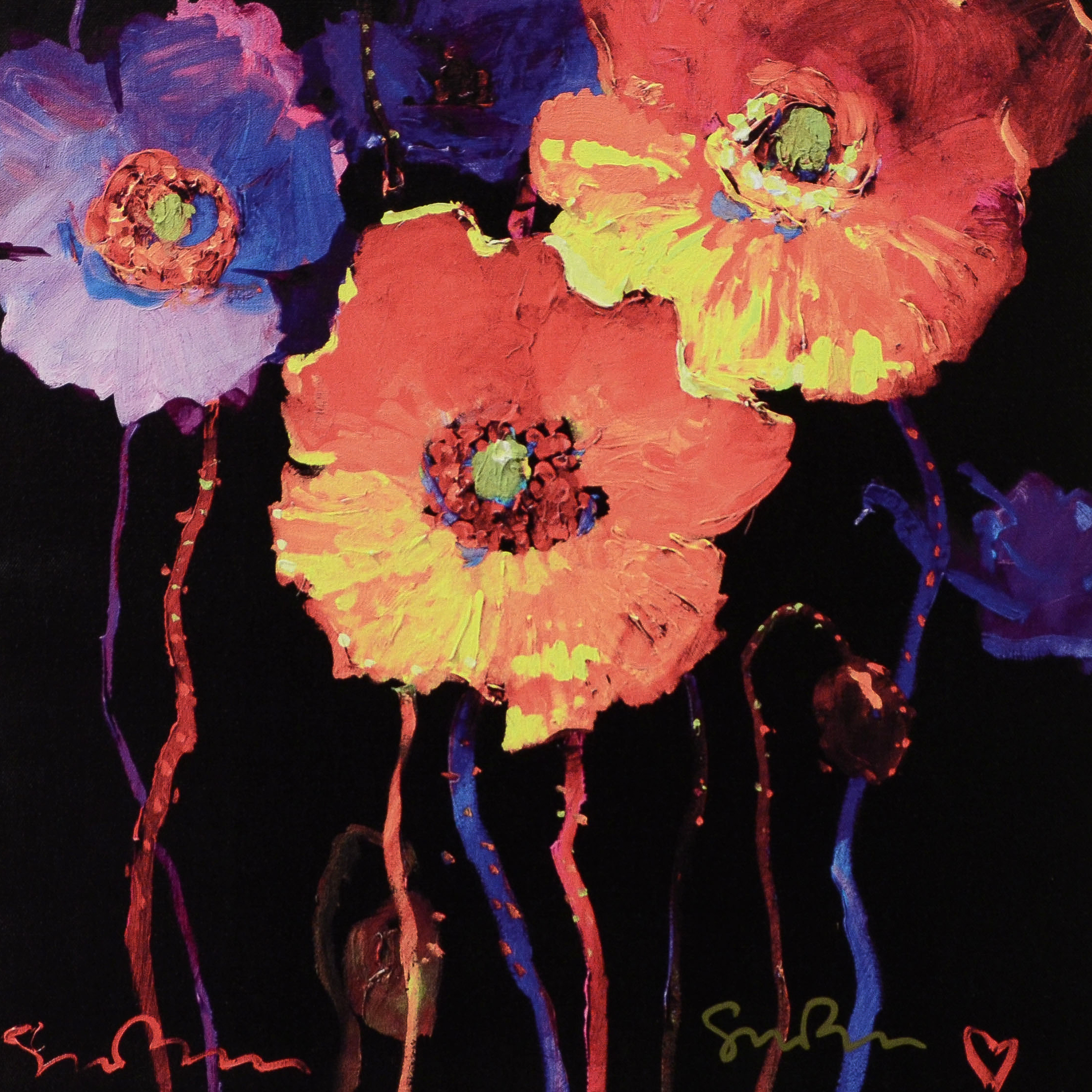 Simon Bull Limited Edition Giclée on Canvas "Fanfare IV-II"