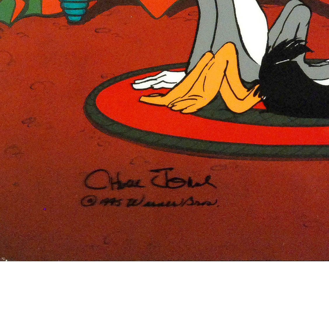 Chuck Jones "Just Fur Laughs" Numbered and Signed Cel