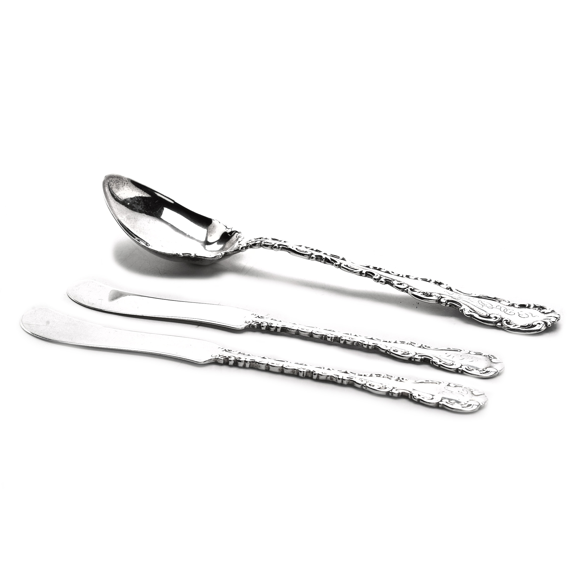 Whiting Sterling Silver "Louis XV" Flatware
