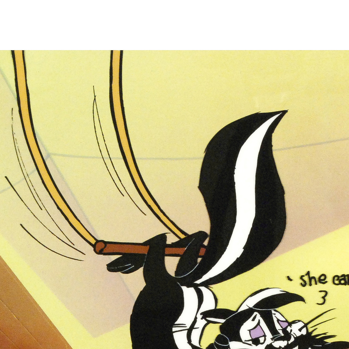 Chuck Jones "Kitty Catch" Numbered and Signed Cel