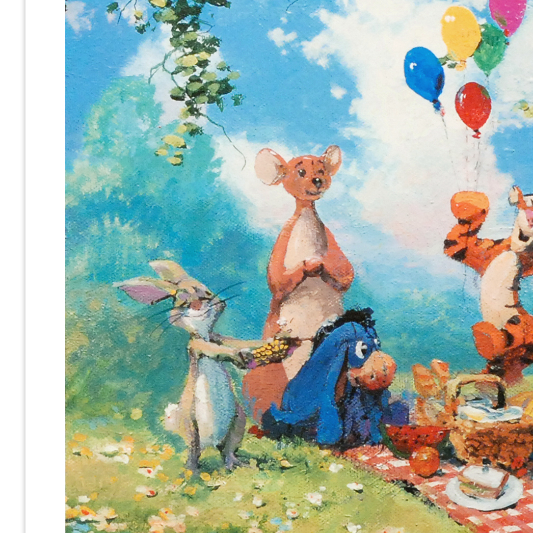 James Coleman Signed Lithograph on Paper "Splendiferous Picnic"