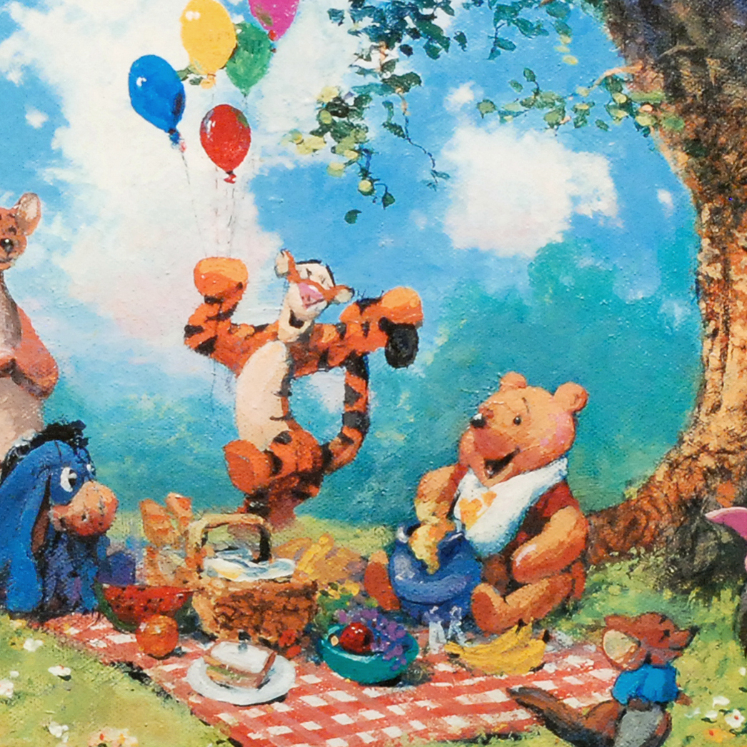 James Coleman Signed Lithograph on Paper "Splendiferous Picnic"