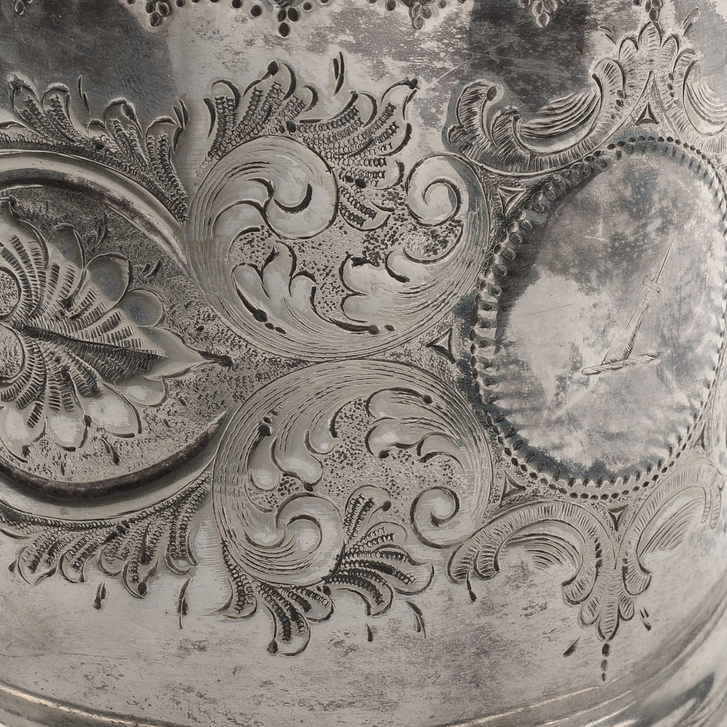 Antique Birmingham Thomas Wilkinson Silver Plate Biscuit Jar