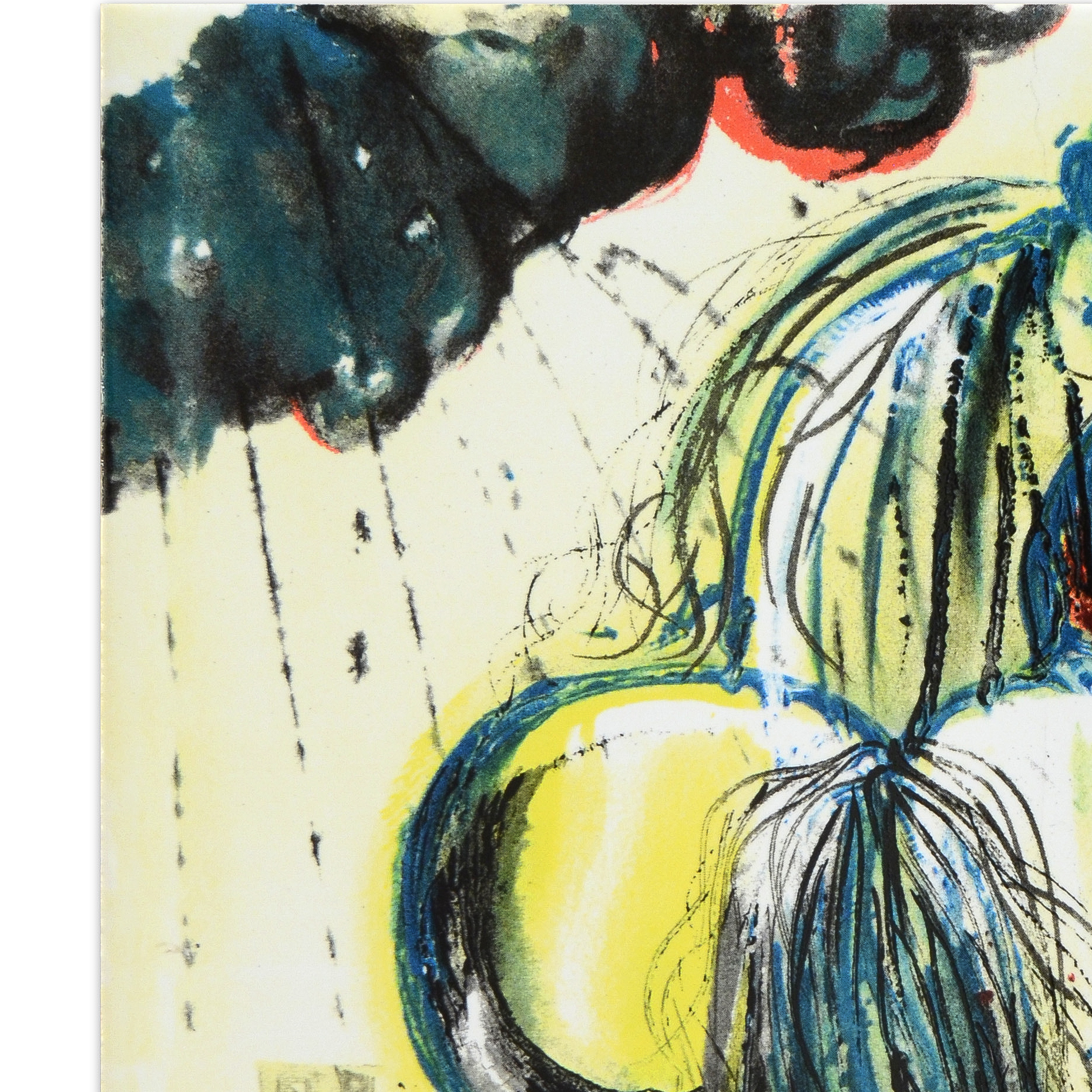 After Salvador Dali Limited Edition Ceramic Tile "The Centurion"