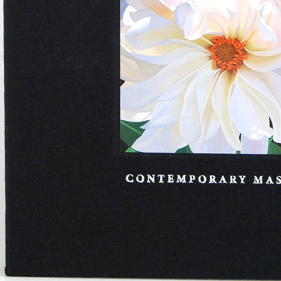 Signed "Brian Davis: Contemporary Master in a Grand Tradition" Coffee Table Book and "French Lace with Bud" Giclée